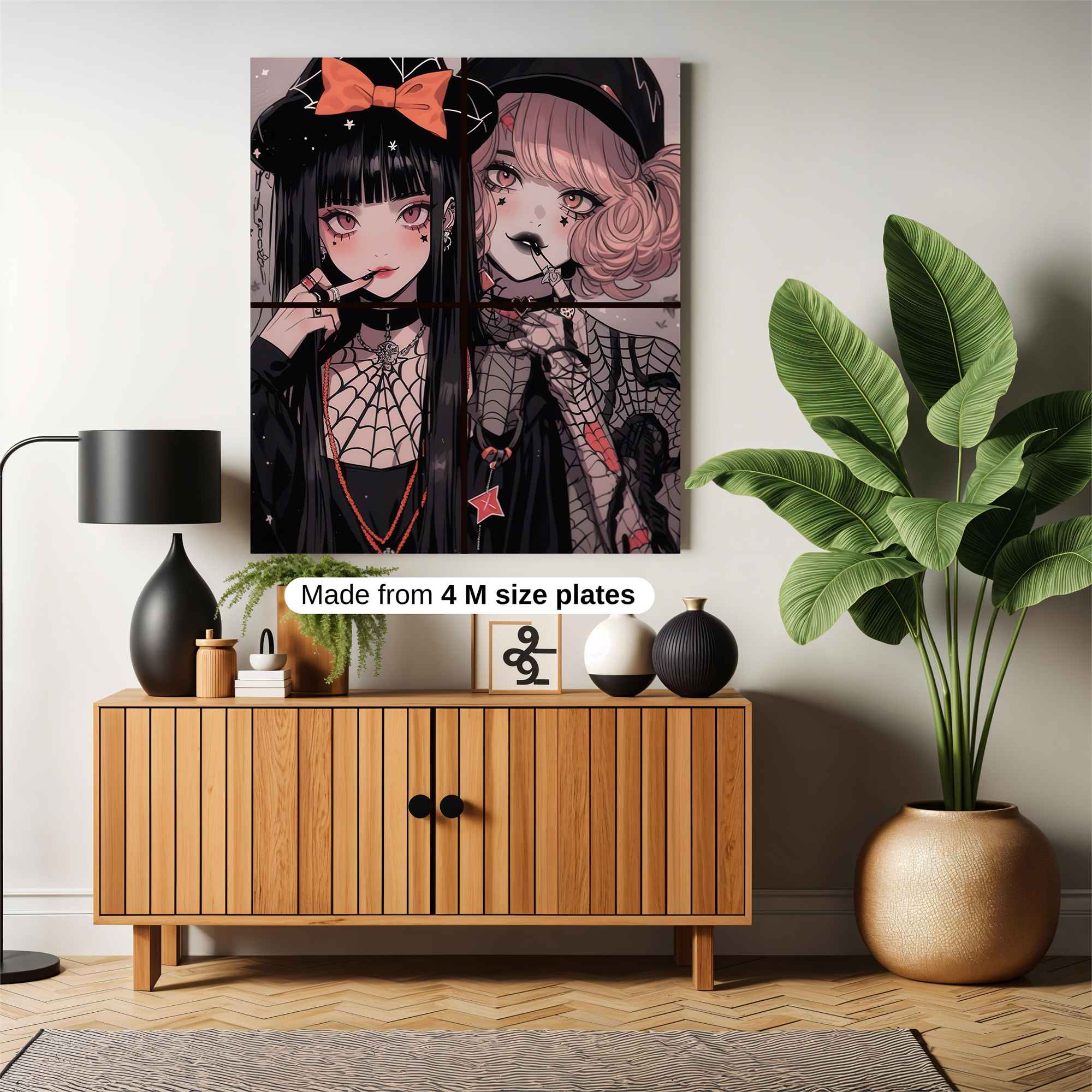 Witchy Whimsy Safe Wall Magnetic / M