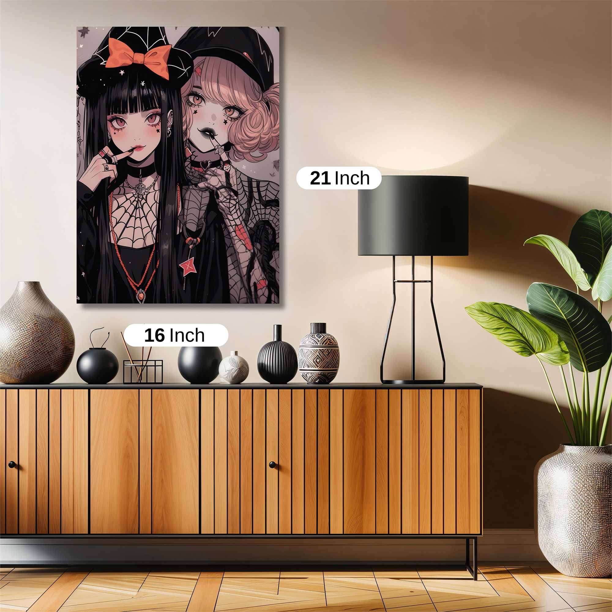 Witchy Whimsy Safe Wall Magnetic / M