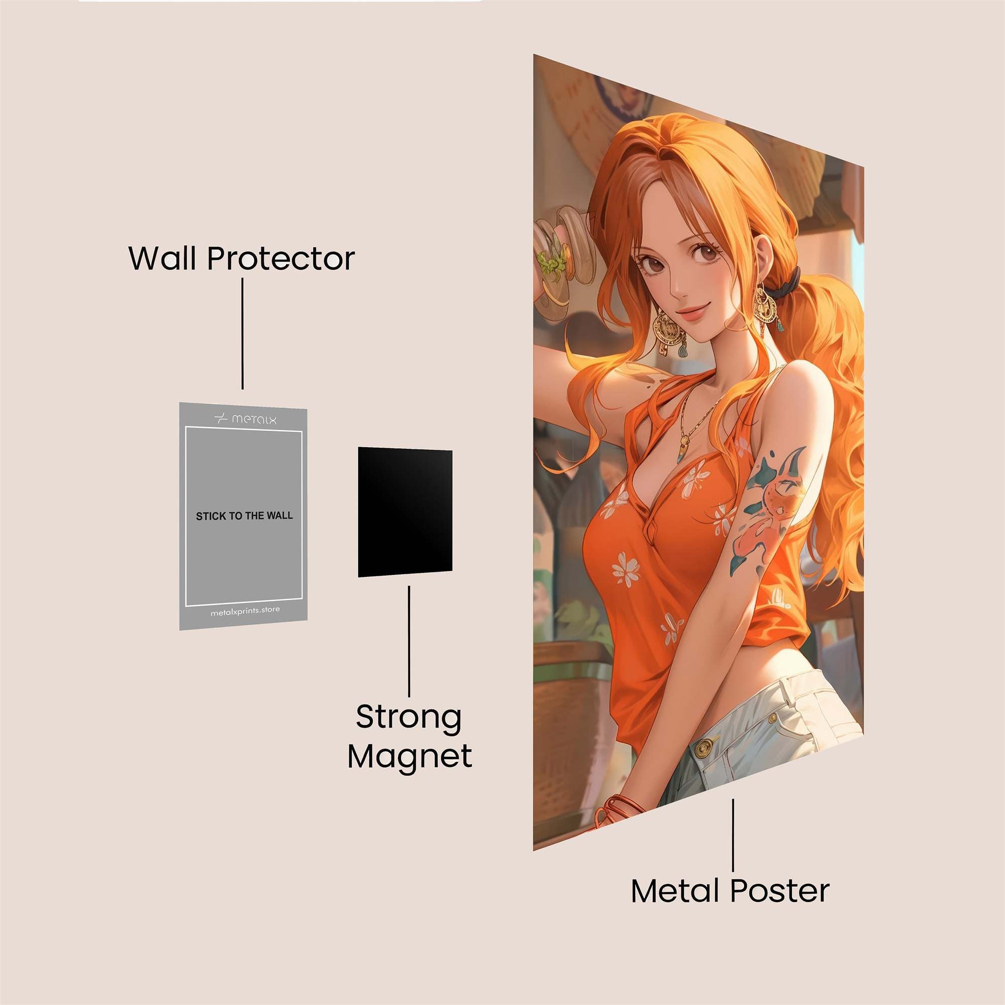 Nami Radiant Safe Wall Magnetic / M