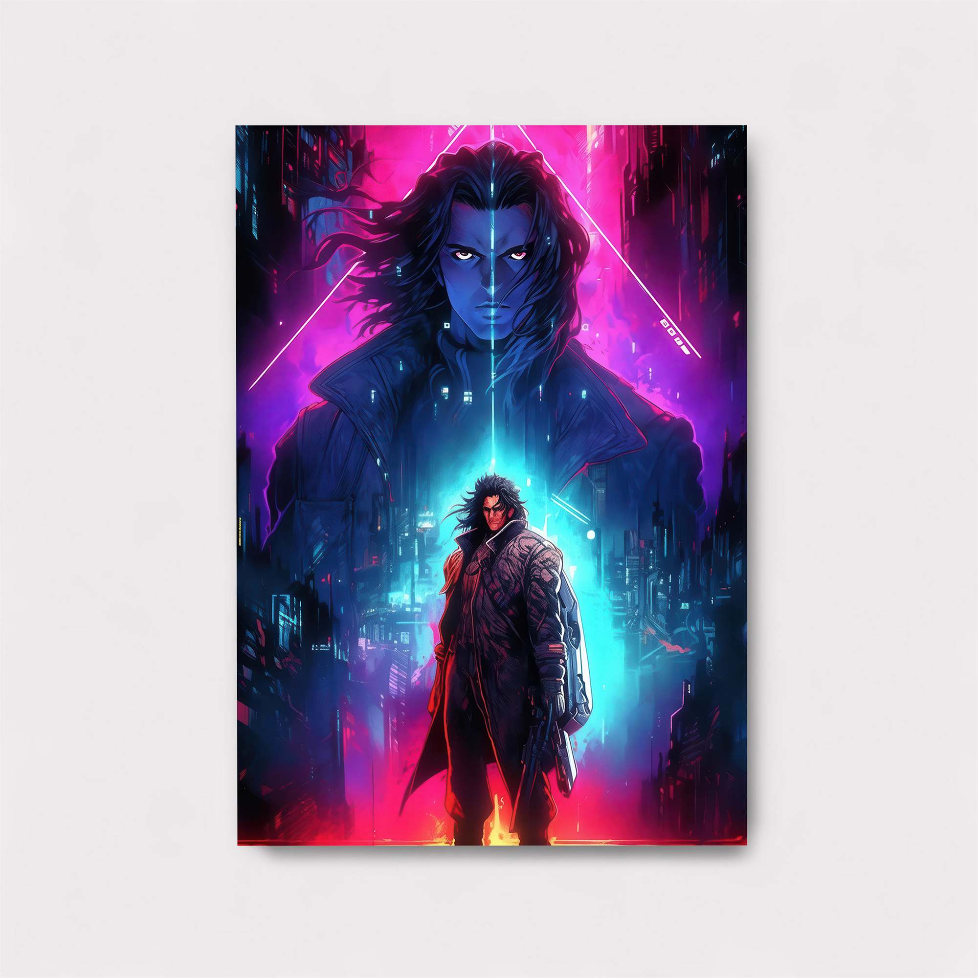 Cyberpunk Enigma Safe Wall Magnetic / M