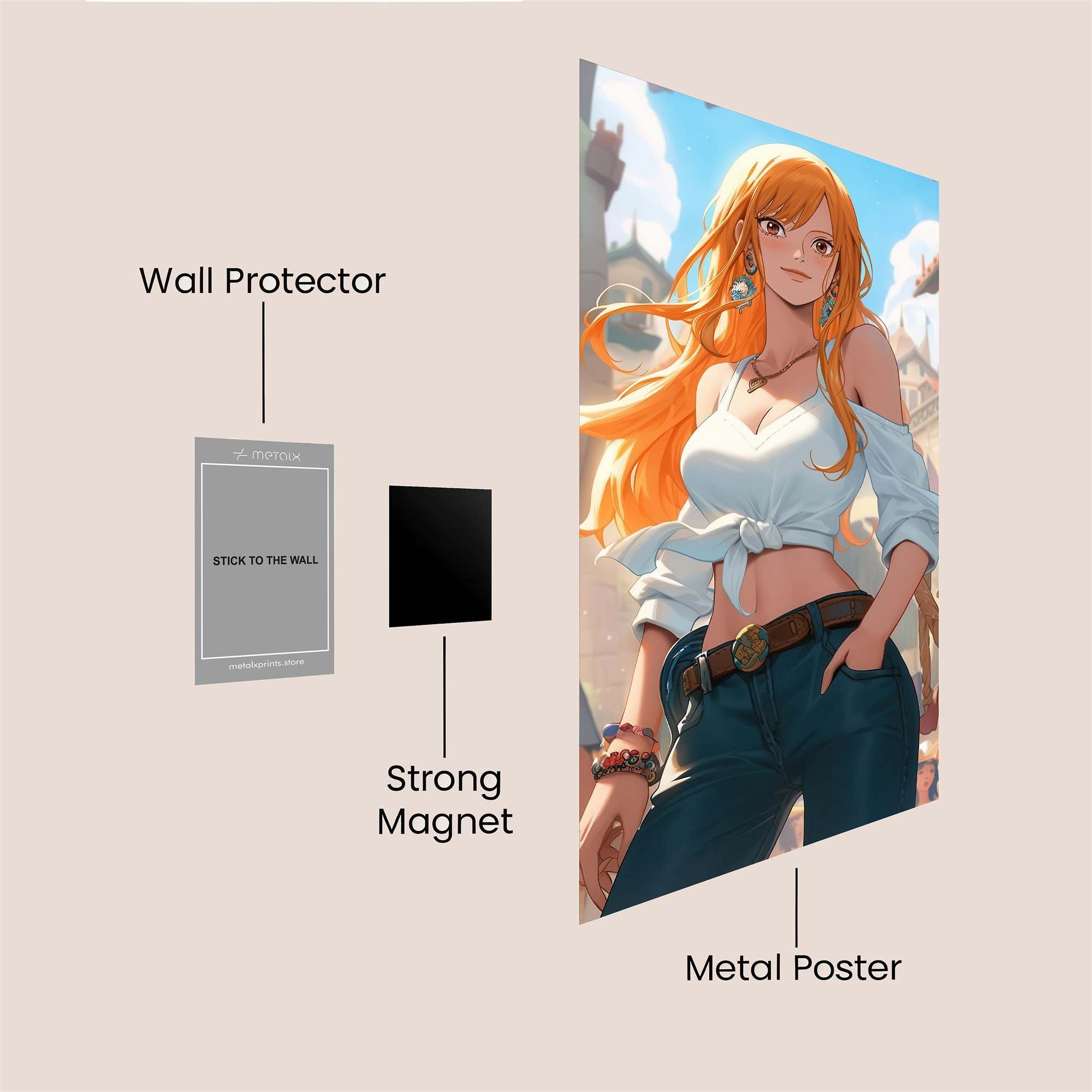 Nami Radiant Safe Wall Magnetic / M