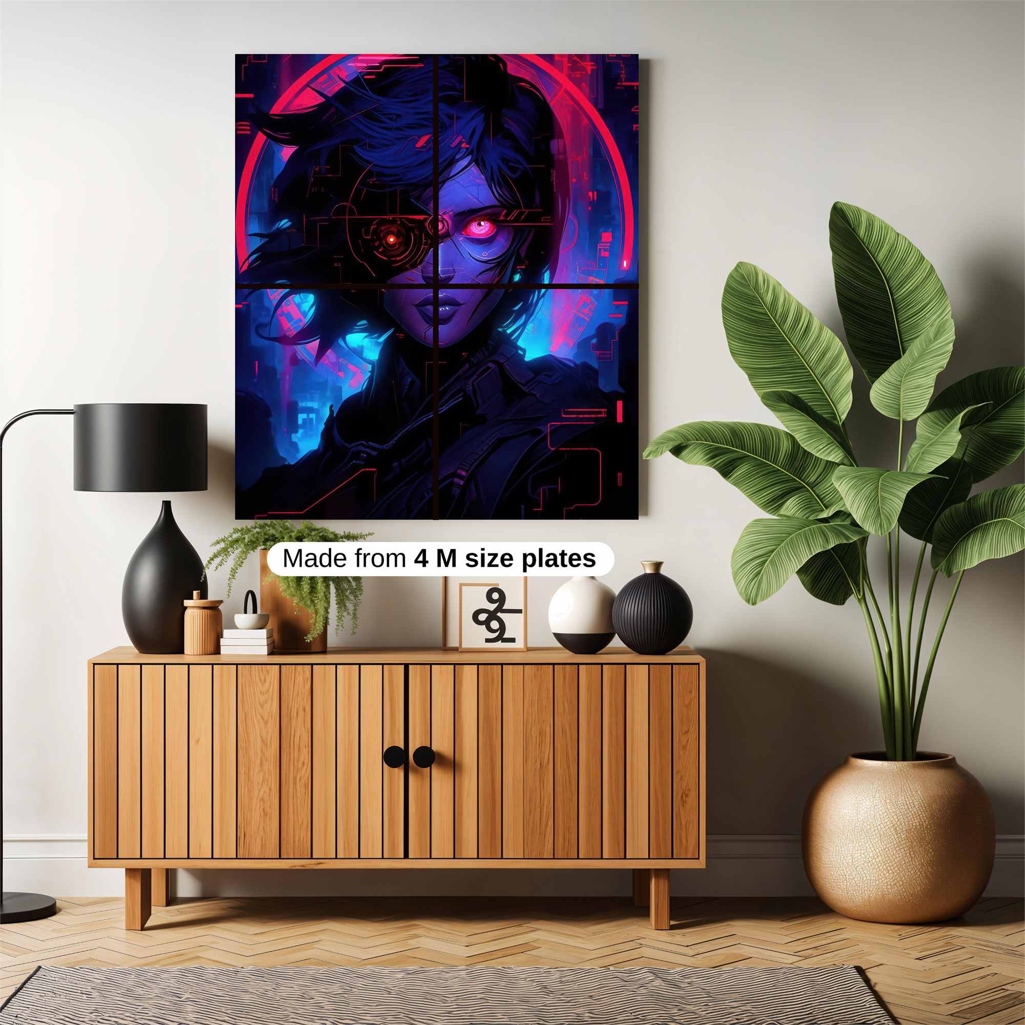 Cyber Enigma Safe Wall Magnetic / M