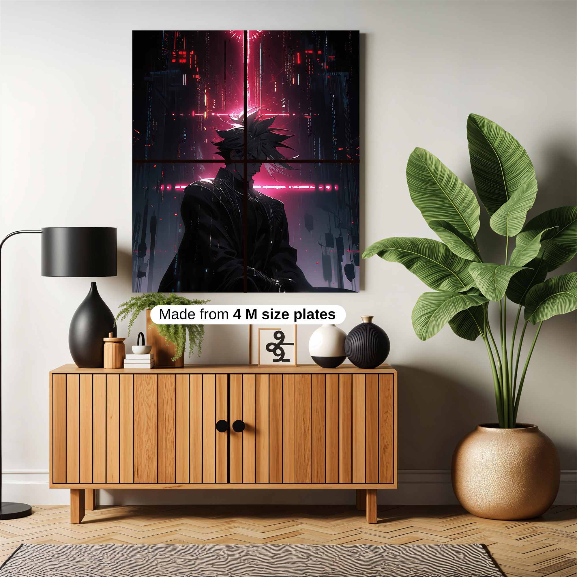 Neon Solitude Safe Wall Magnetic / M