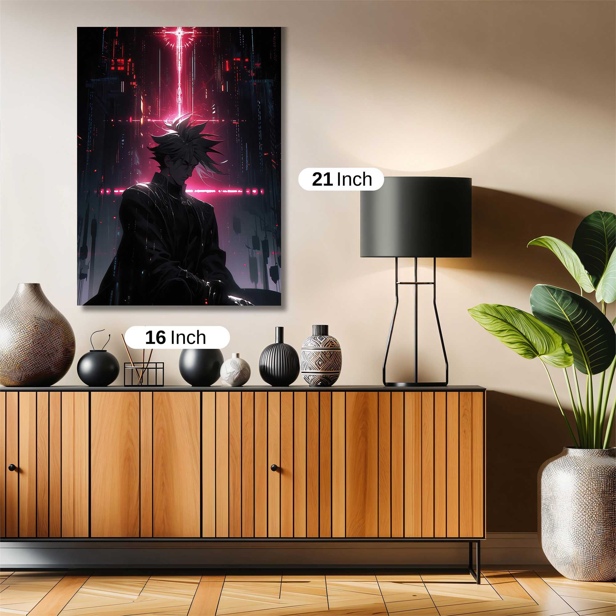 Neon Solitude Safe Wall Magnetic / M