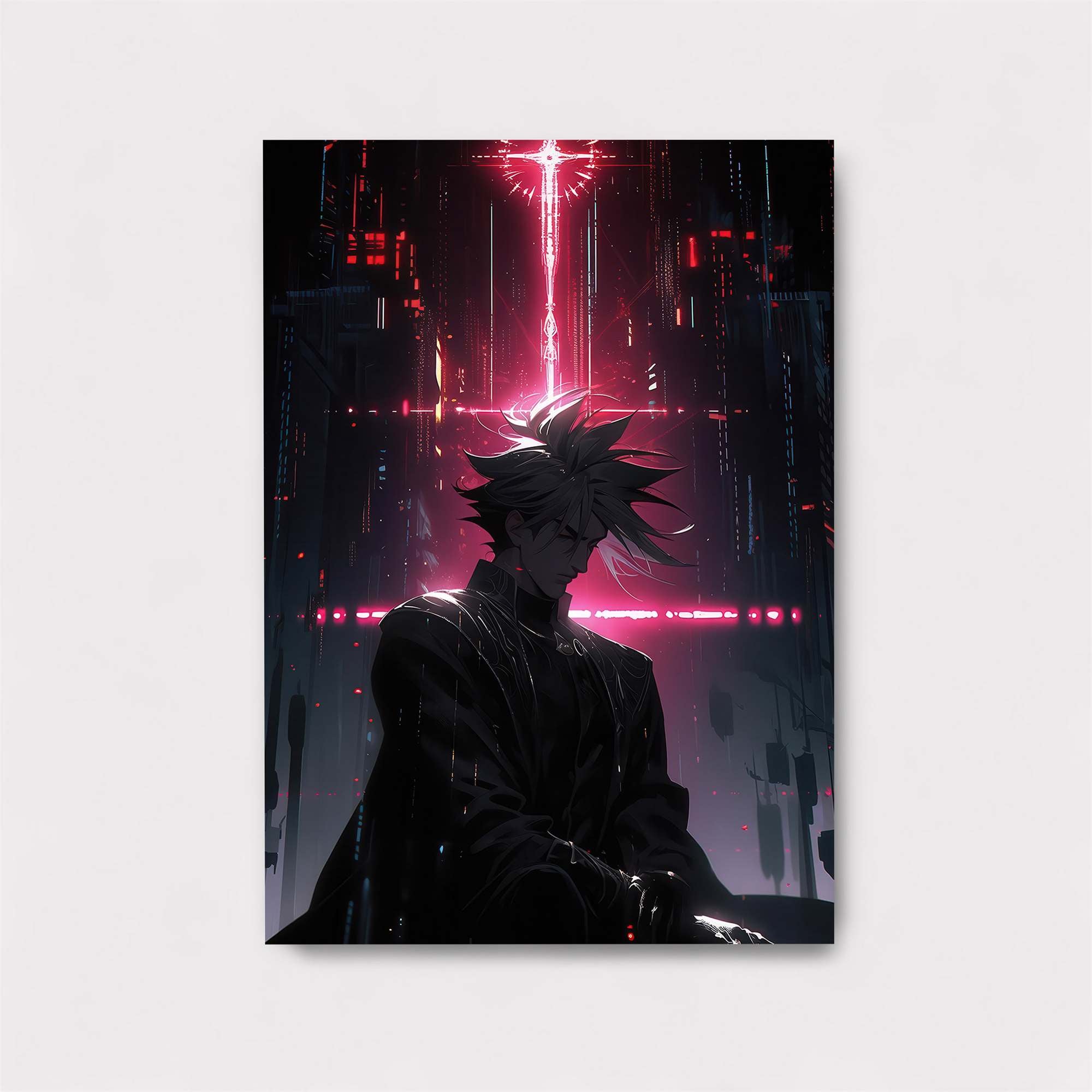 Neon Solitude Safe Wall Magnetic / M