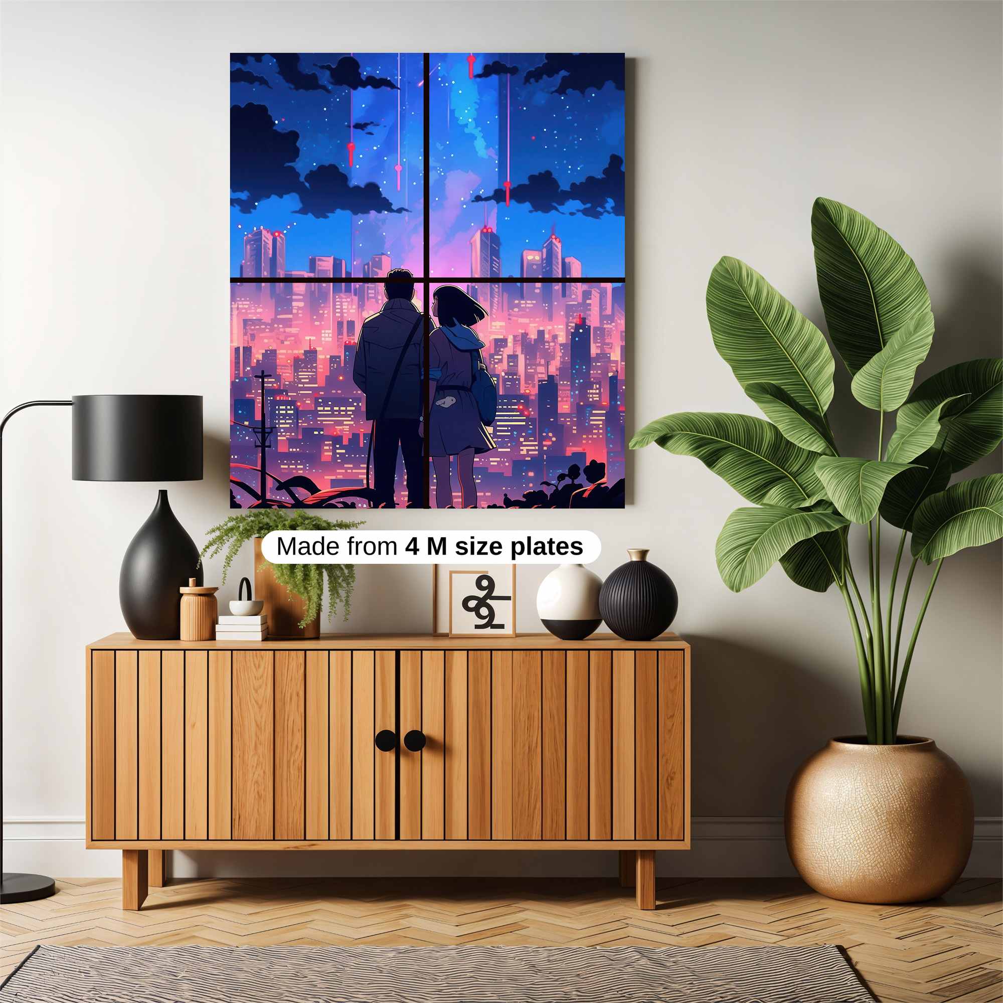 Cosmic Serenity Safe Wall Magnetic / M