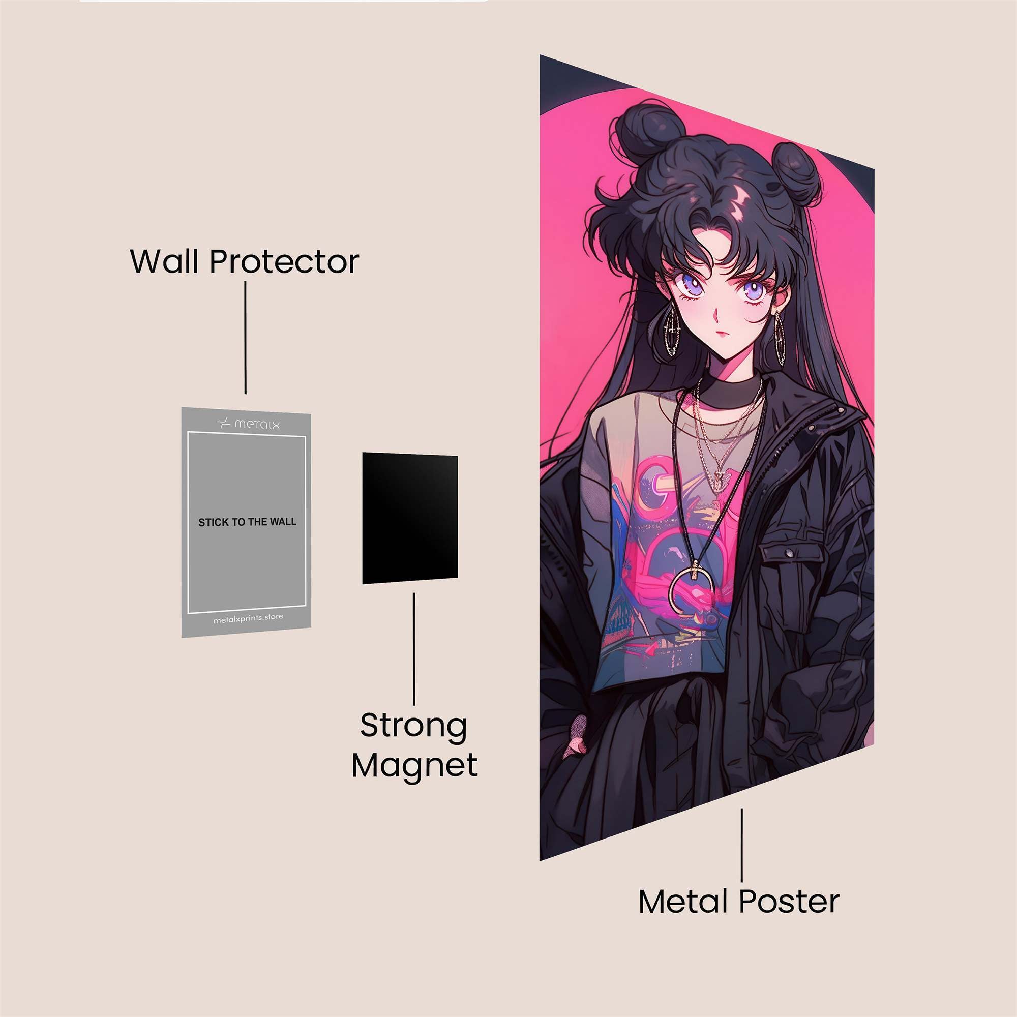 Usagi Enigmatic Safe Wall Magnetic / M