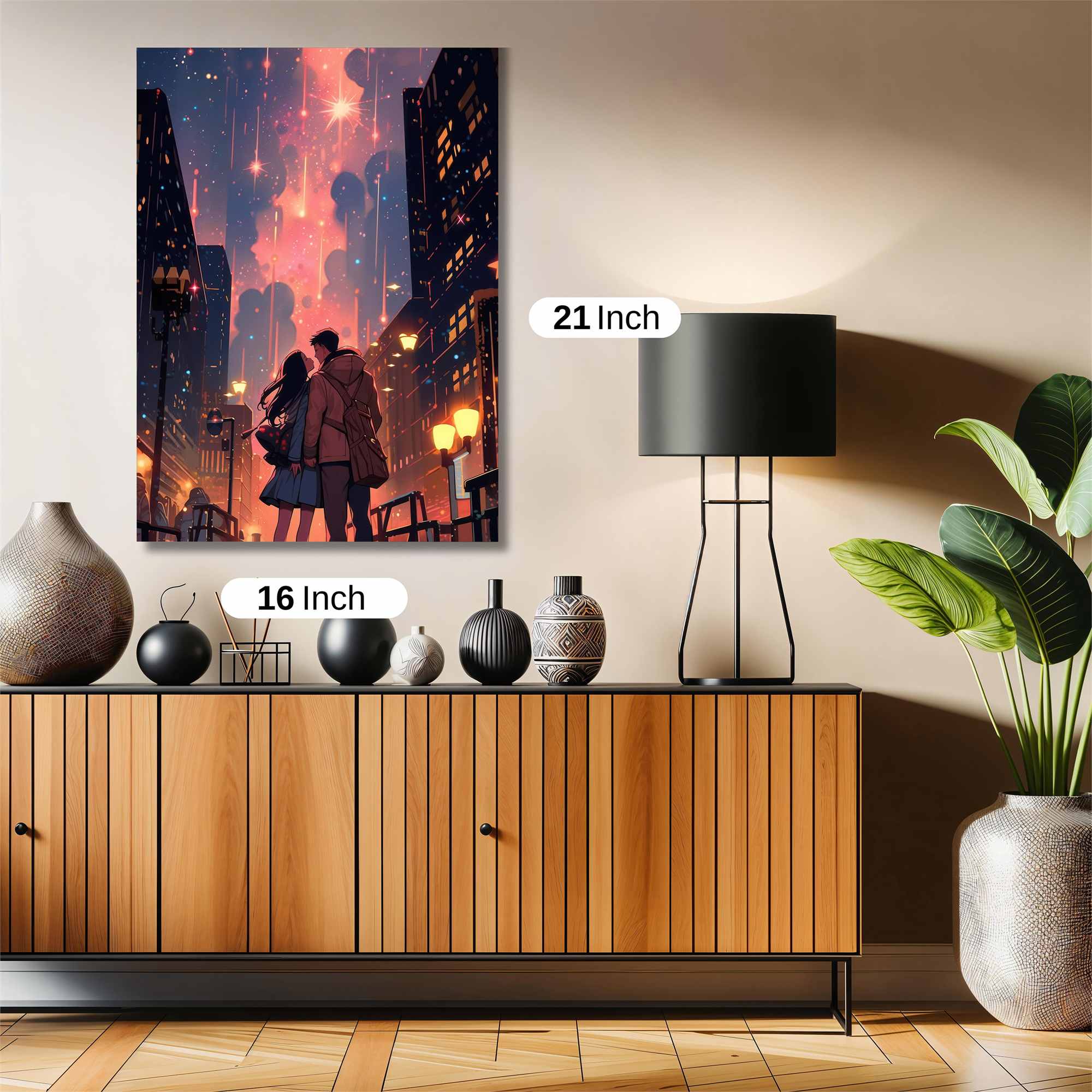 Cosmic Romance Safe Wall Magnetic / M