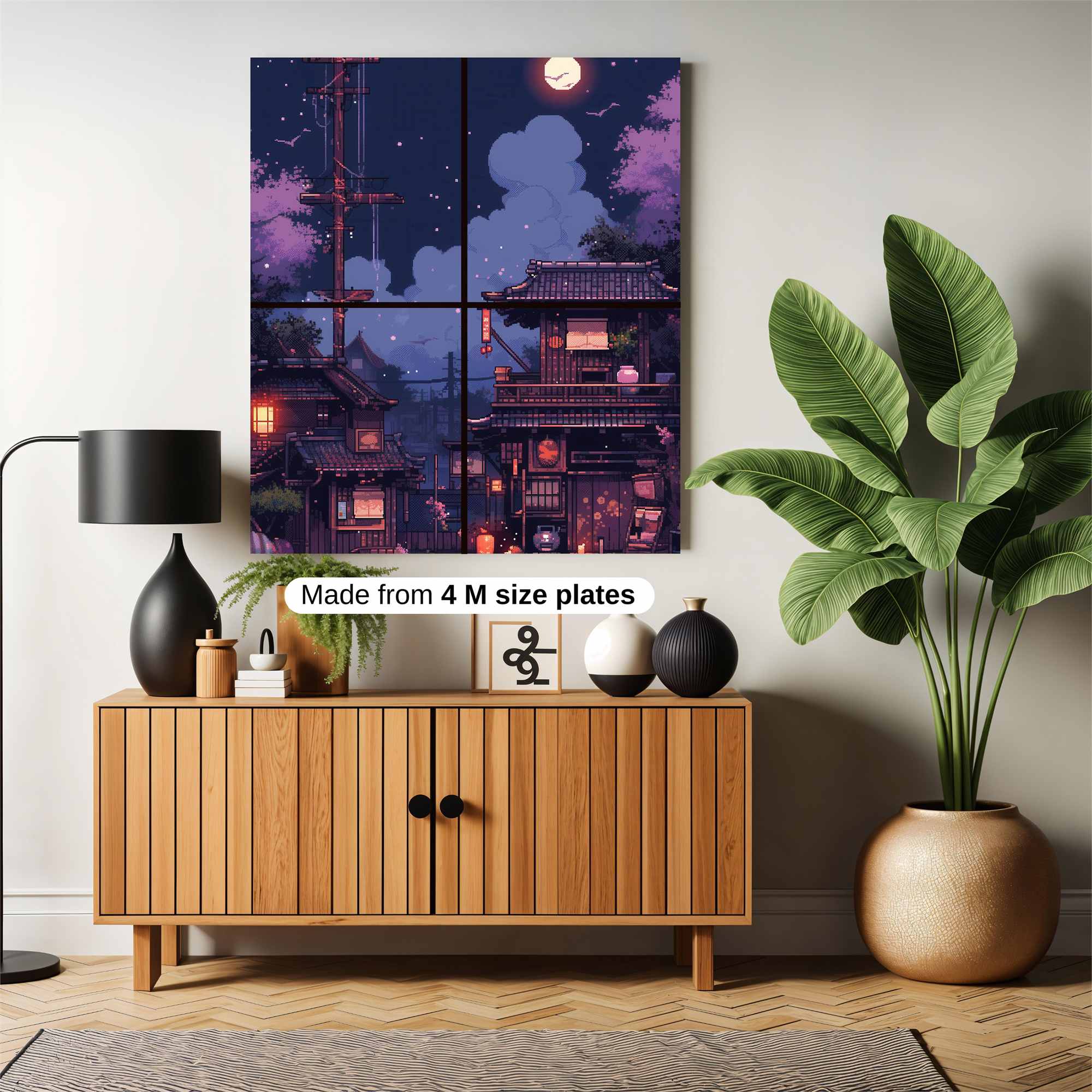 Moonlit Serenity Safe Wall Magnetic / M
