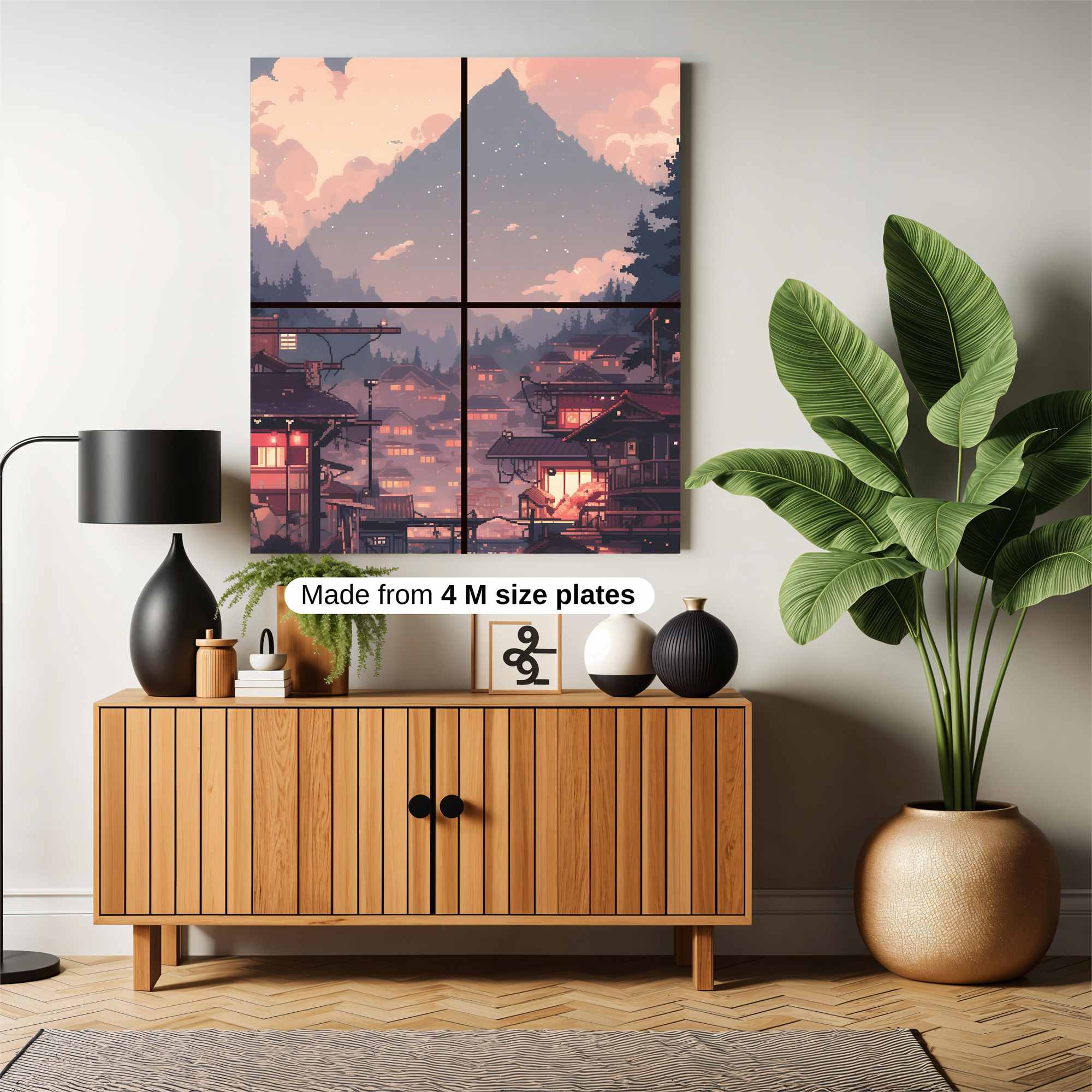 Mountain Serenity Safe Wall Magnetic / M