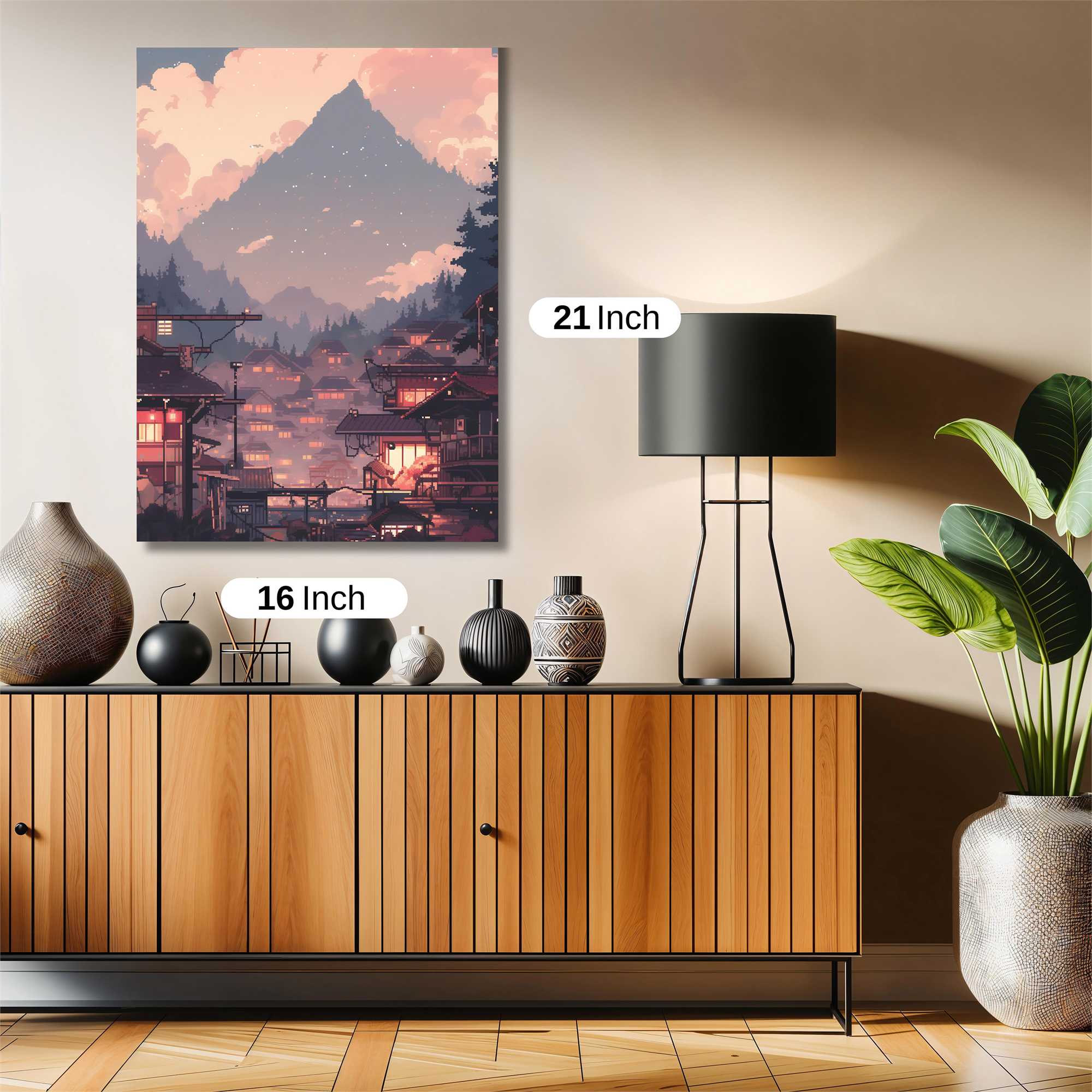 Mountain Serenity Safe Wall Magnetic / M