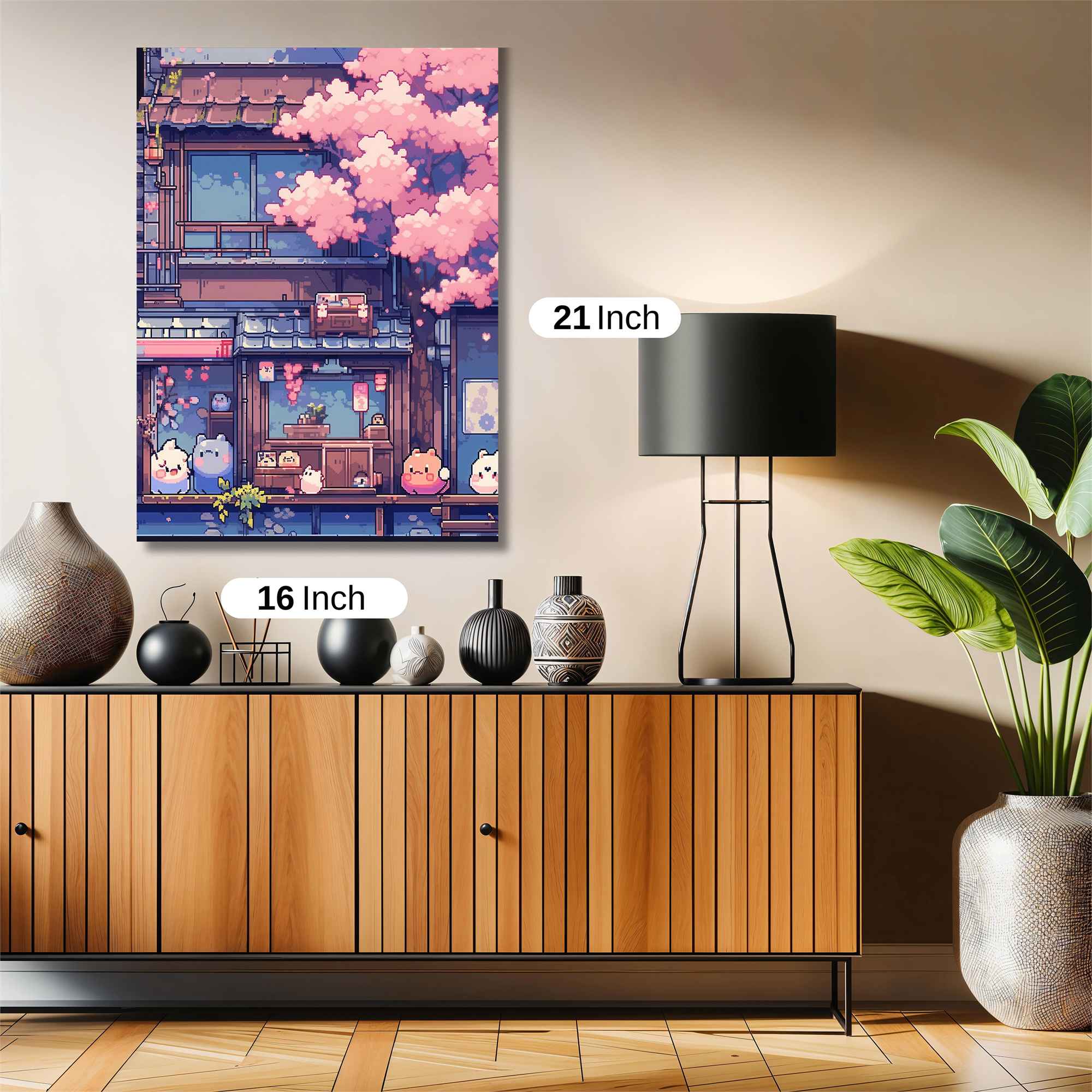 Sakura Serenity Safe Wall Magnetic / M