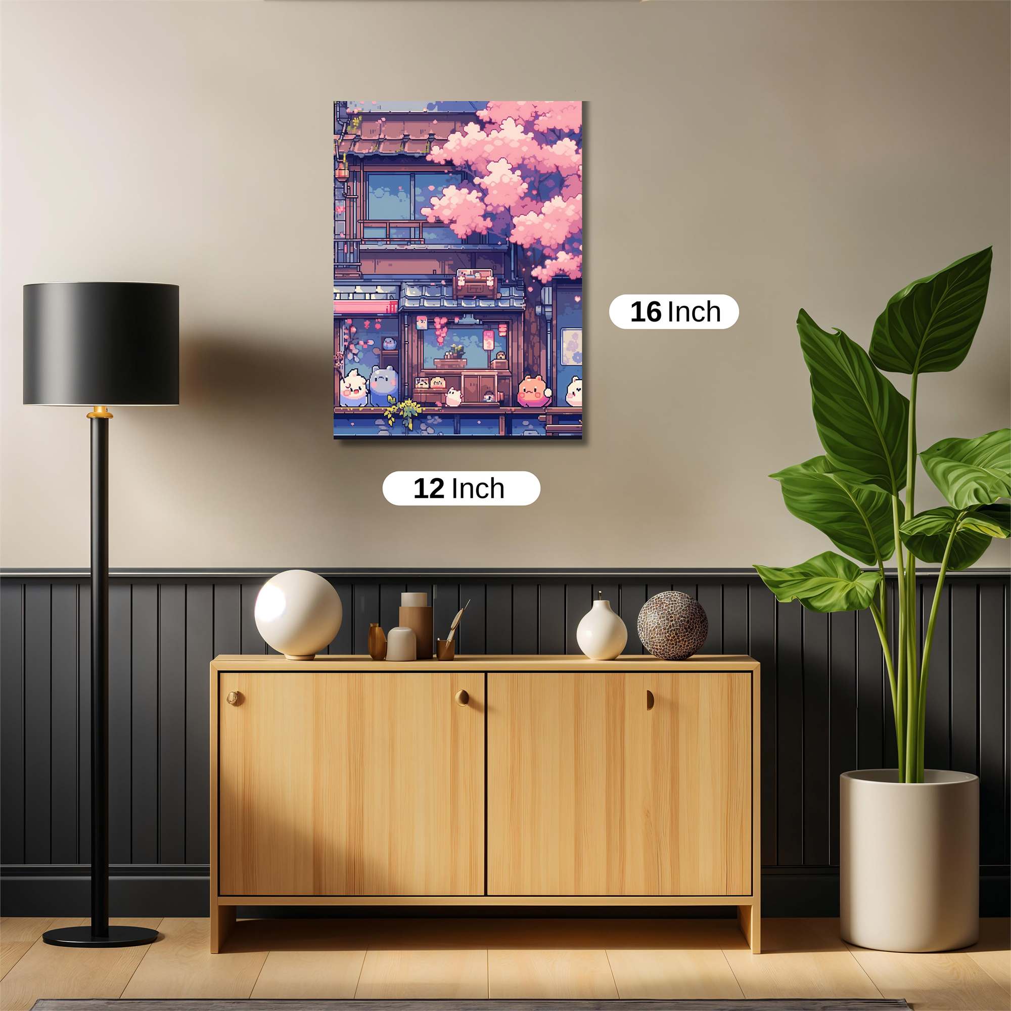 Sakura Serenity Safe Wall Magnetic / M