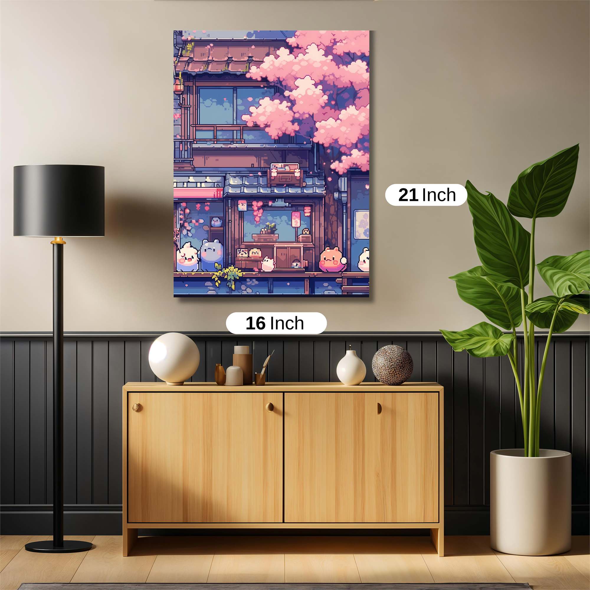 Sakura Serenity Safe Wall Magnetic / M