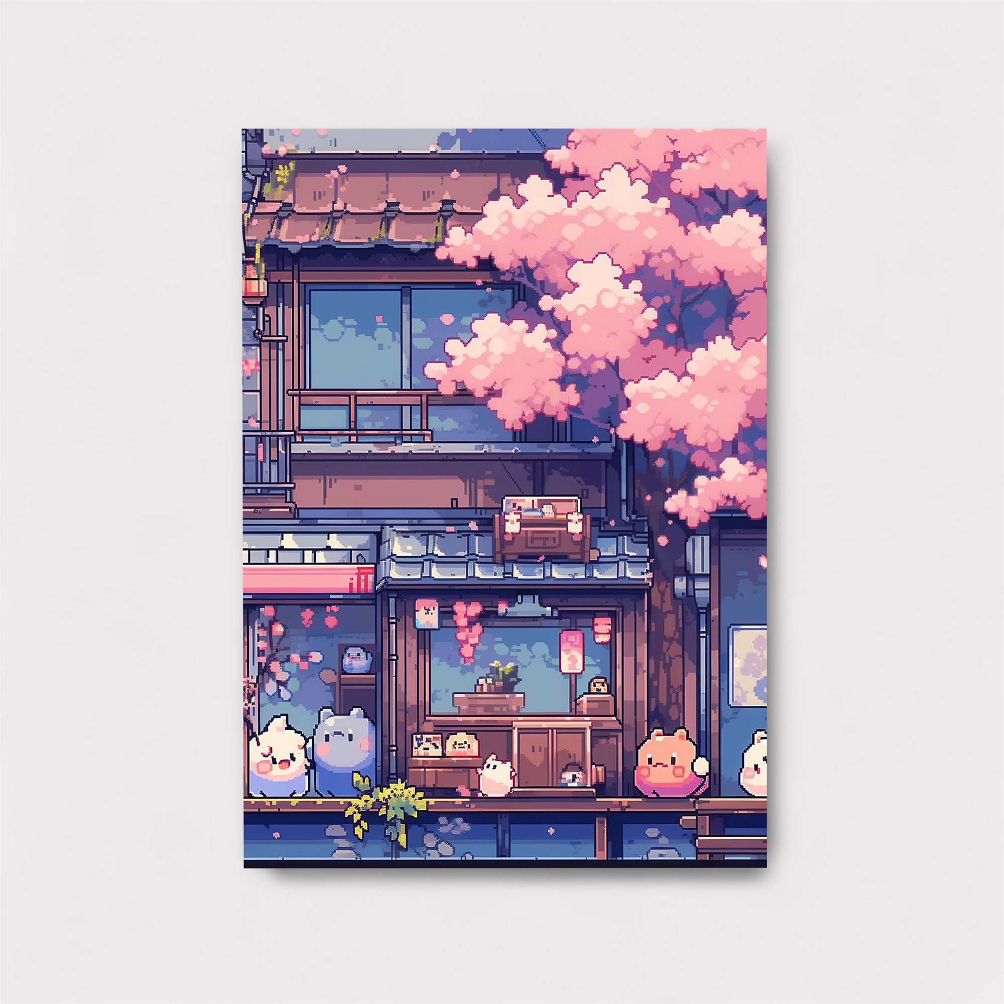 Sakura Serenity Safe Wall Magnetic / M