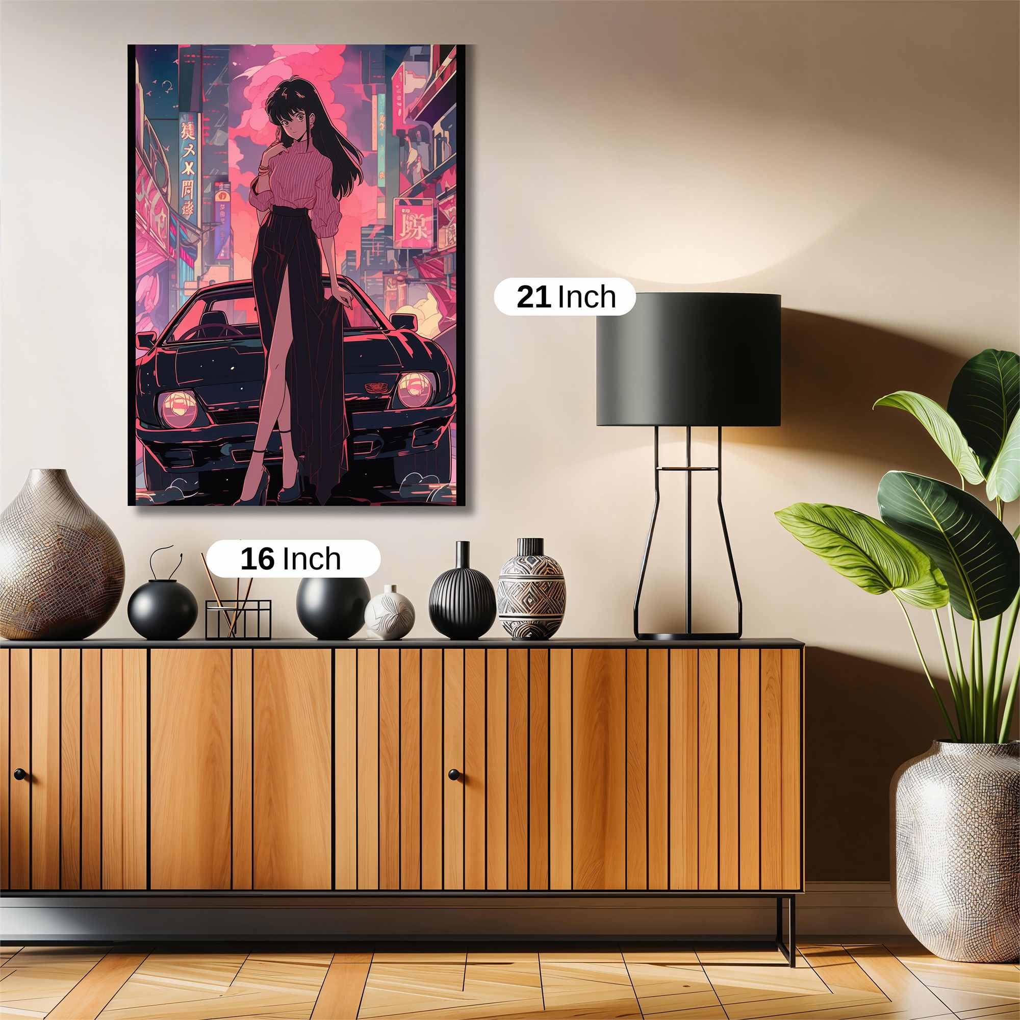 Neon Enigma Safe Wall Magnetic / M