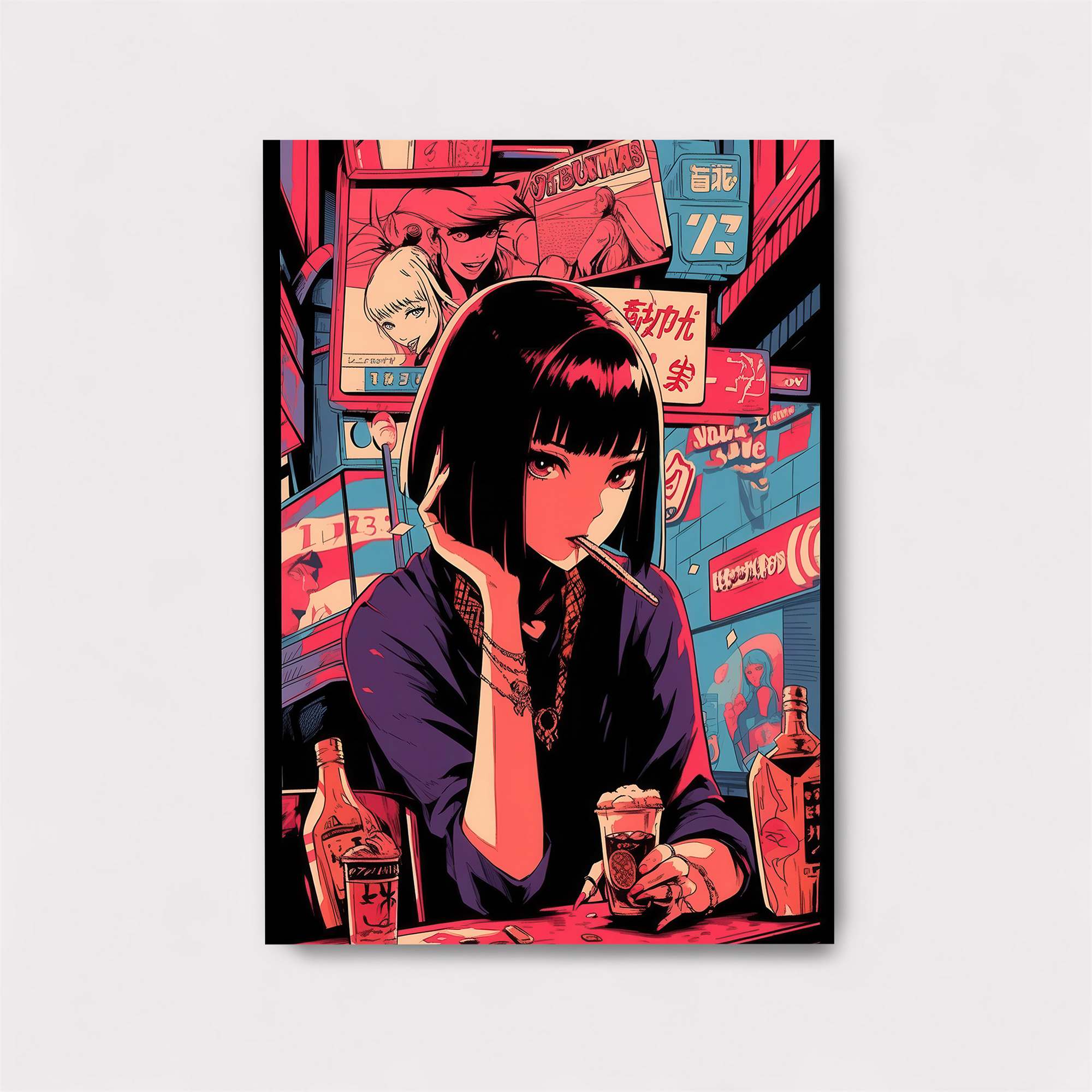 Neon Melancholy Safe Wall Magnetic / M