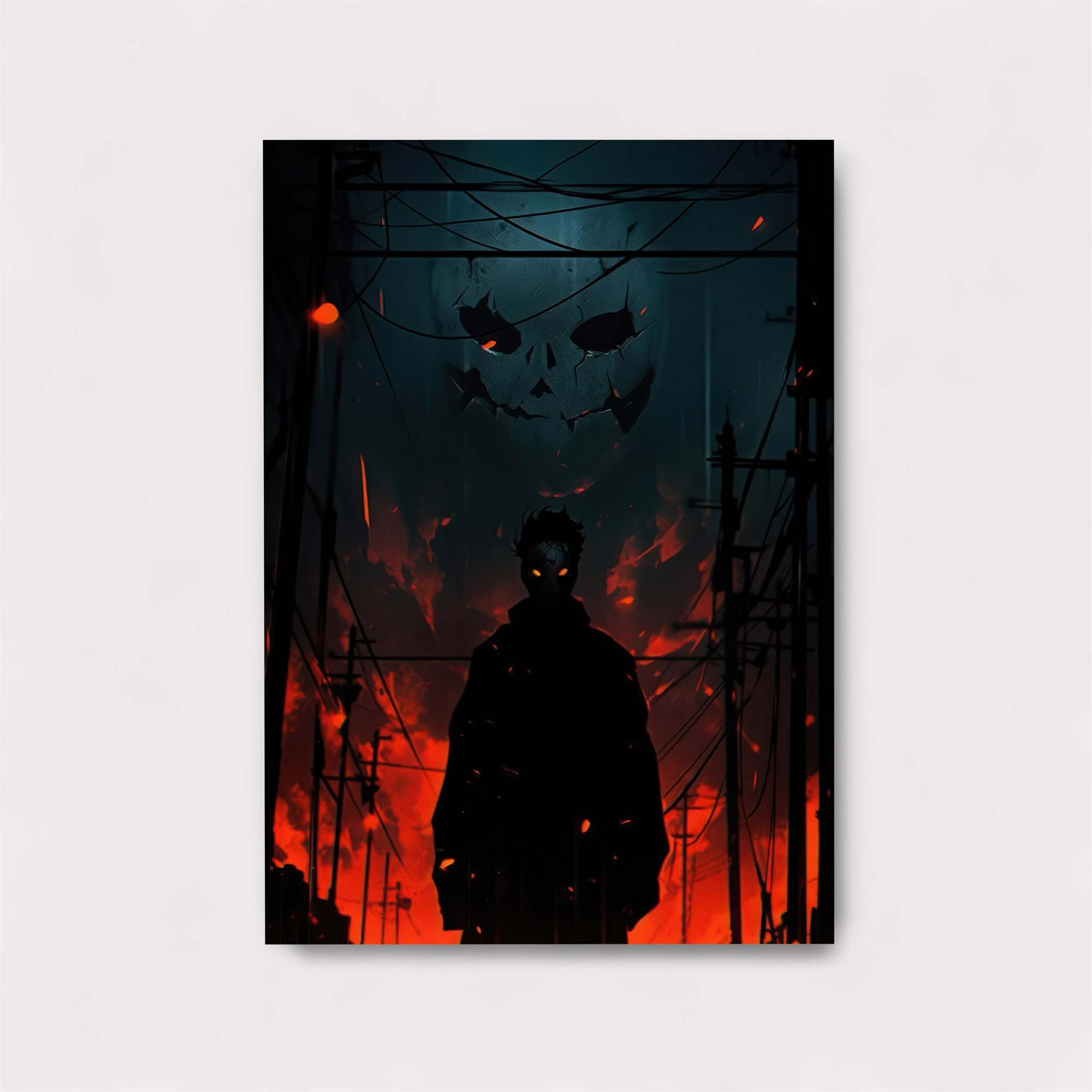 Skull Apocalypse Safe Wall Magnetic / M