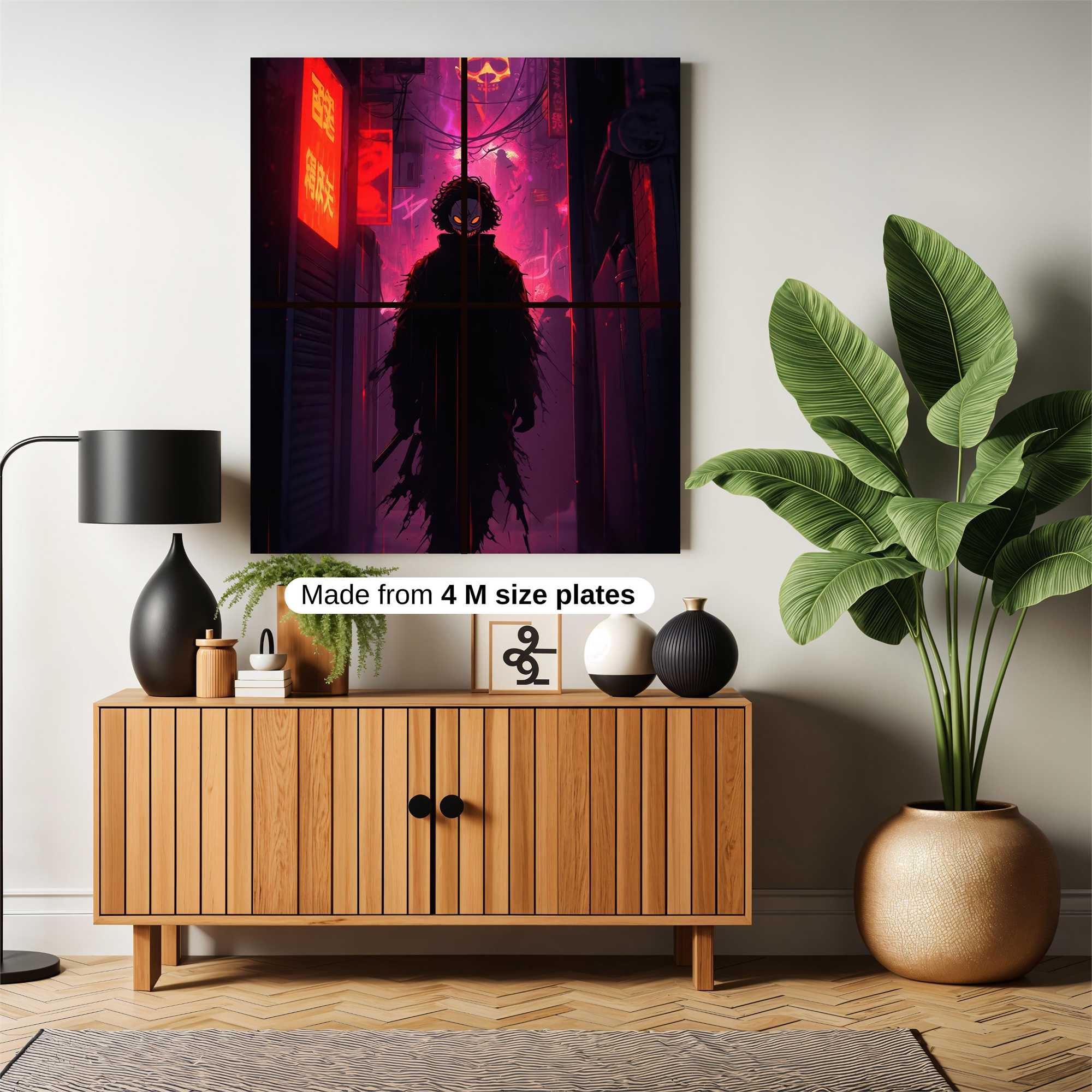 Neon Phantom Safe Wall Magnetic / M