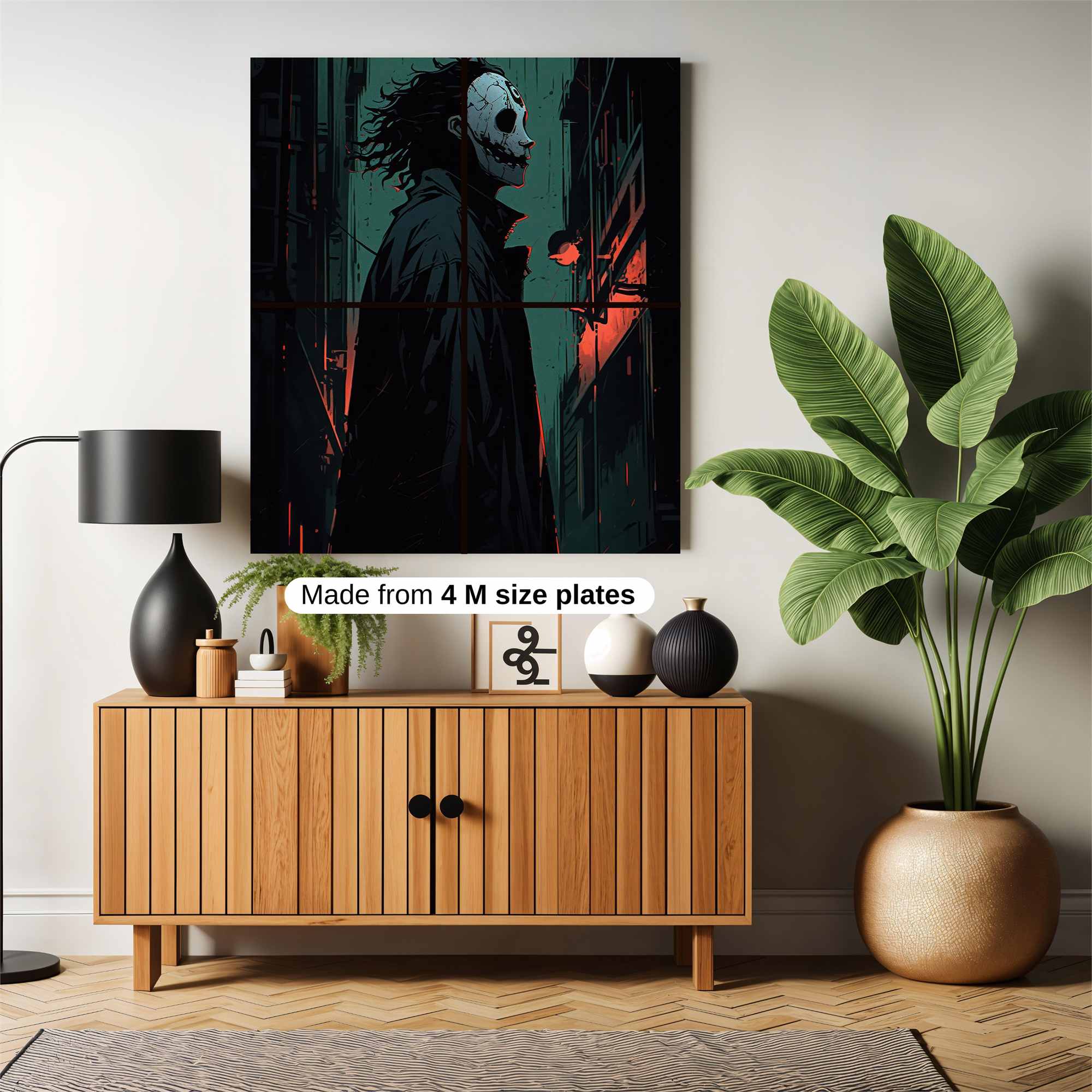 Masked Melancholy Safe Wall Magnetic / M