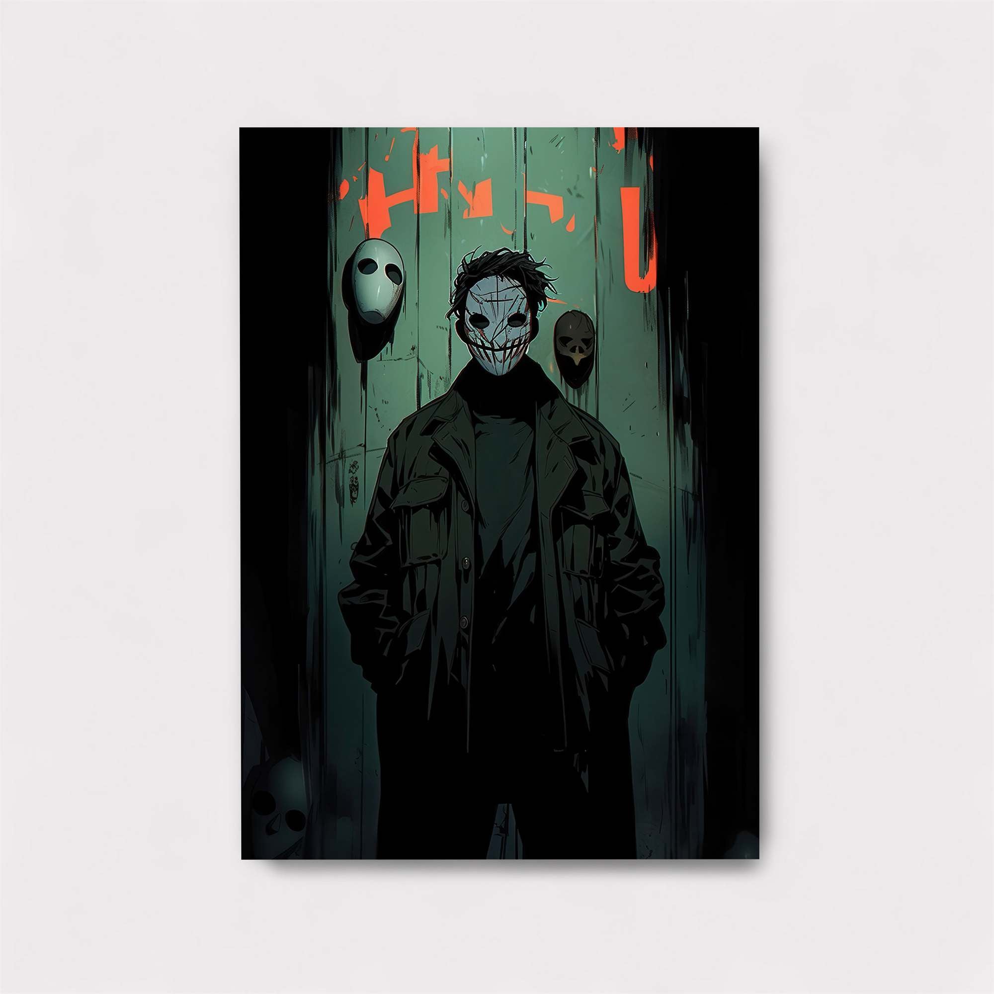 Rorschach Gloom Safe Wall Magnetic / M