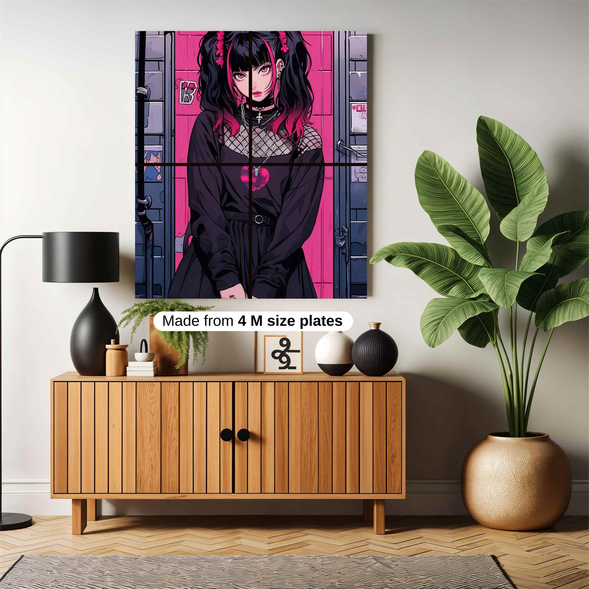 Gothic Whimsy Safe Wall Magnetic / M