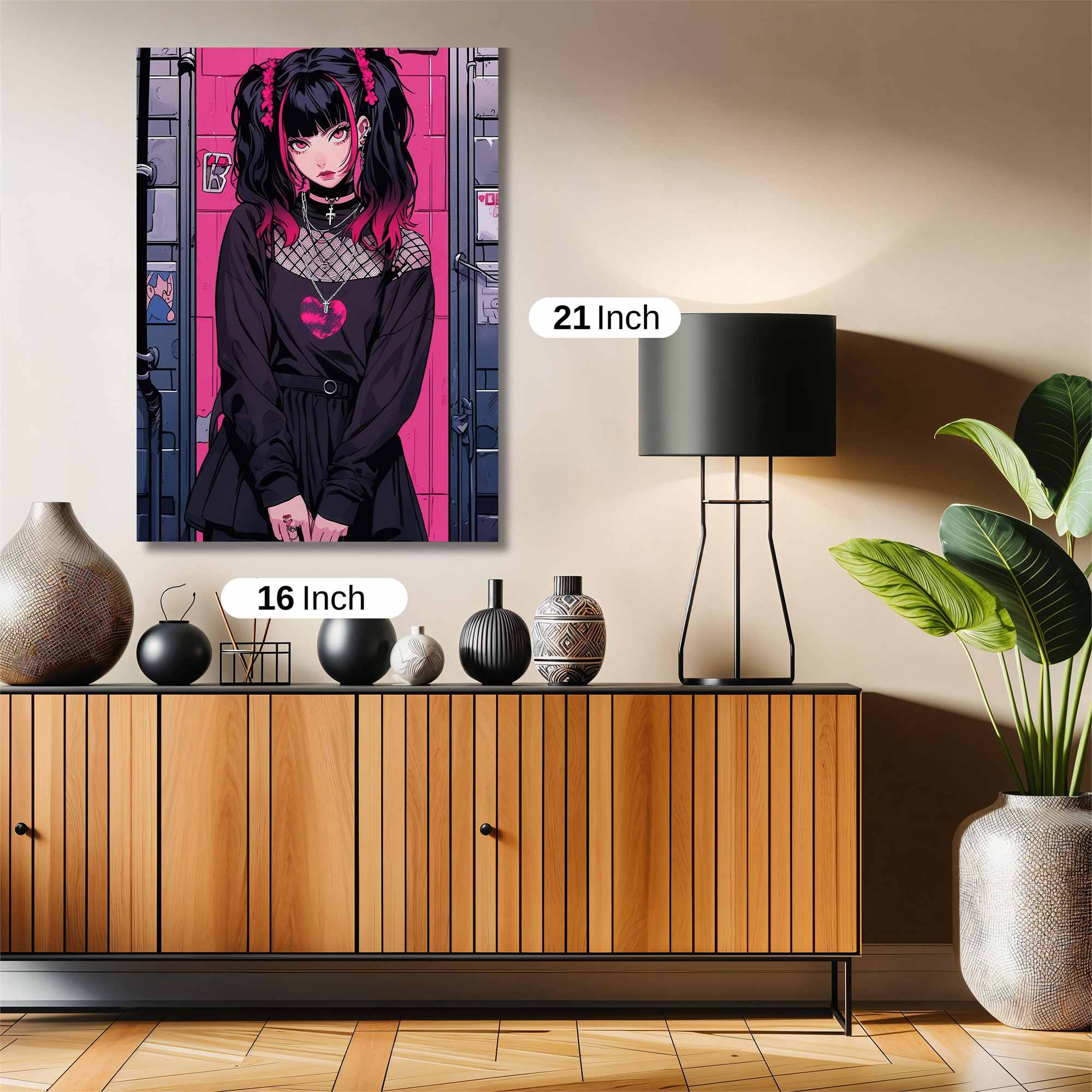 Gothic Whimsy Safe Wall Magnetic / M