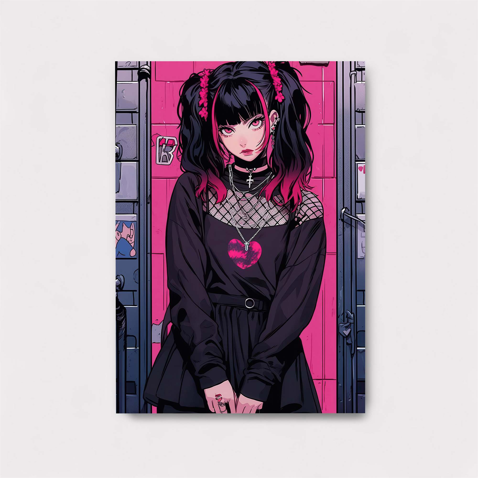 Gothic Whimsy Safe Wall Magnetic / M