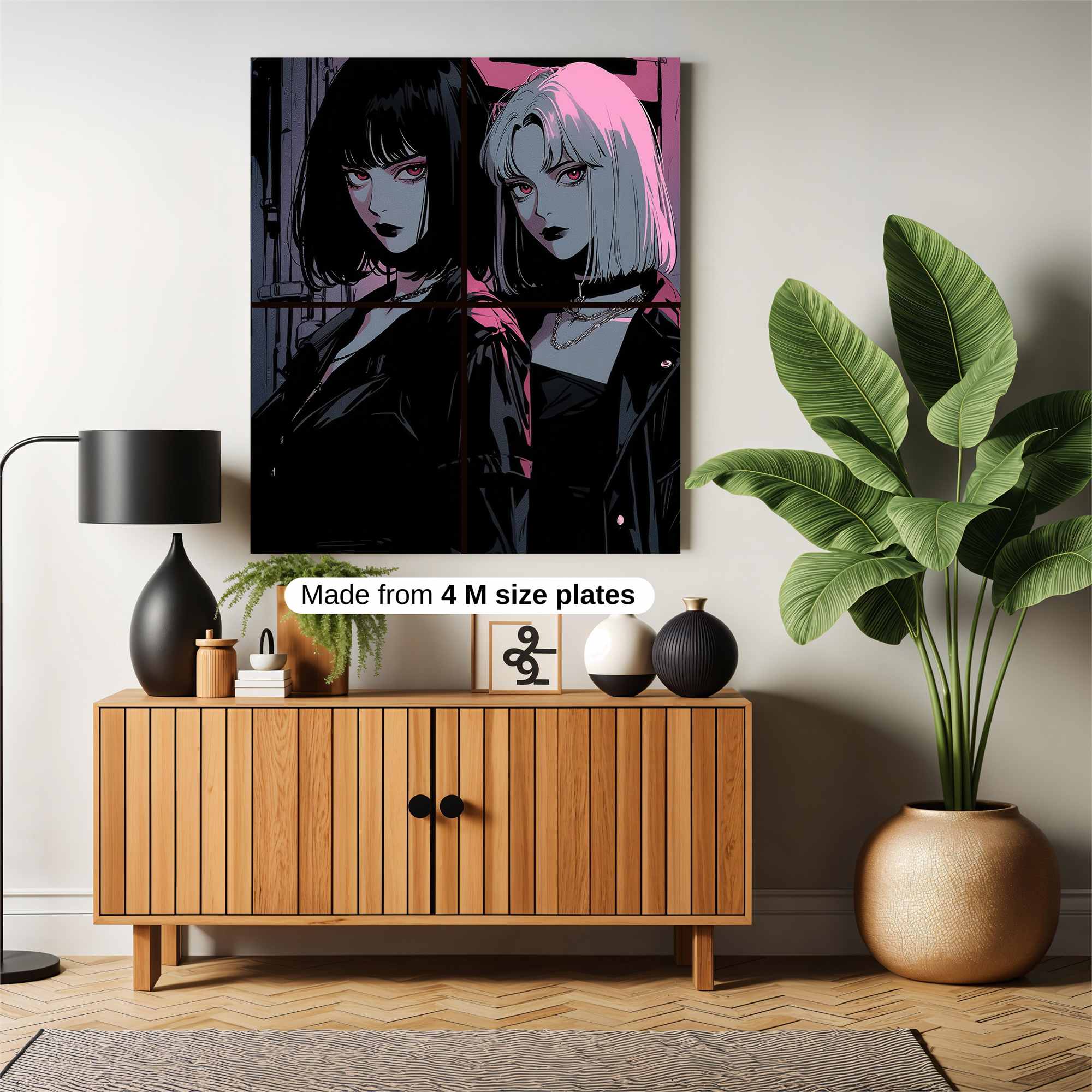Goth Duo Safe Wall Magnetic / M