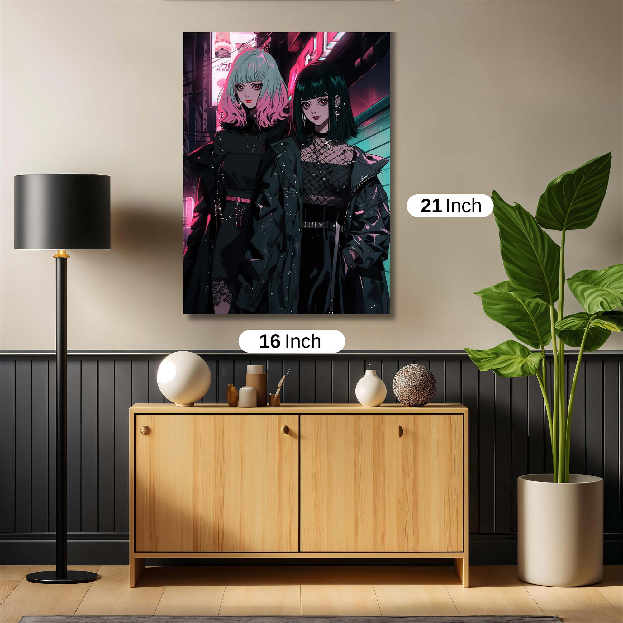 Neon Rebels Safe Wall Magnetic / M