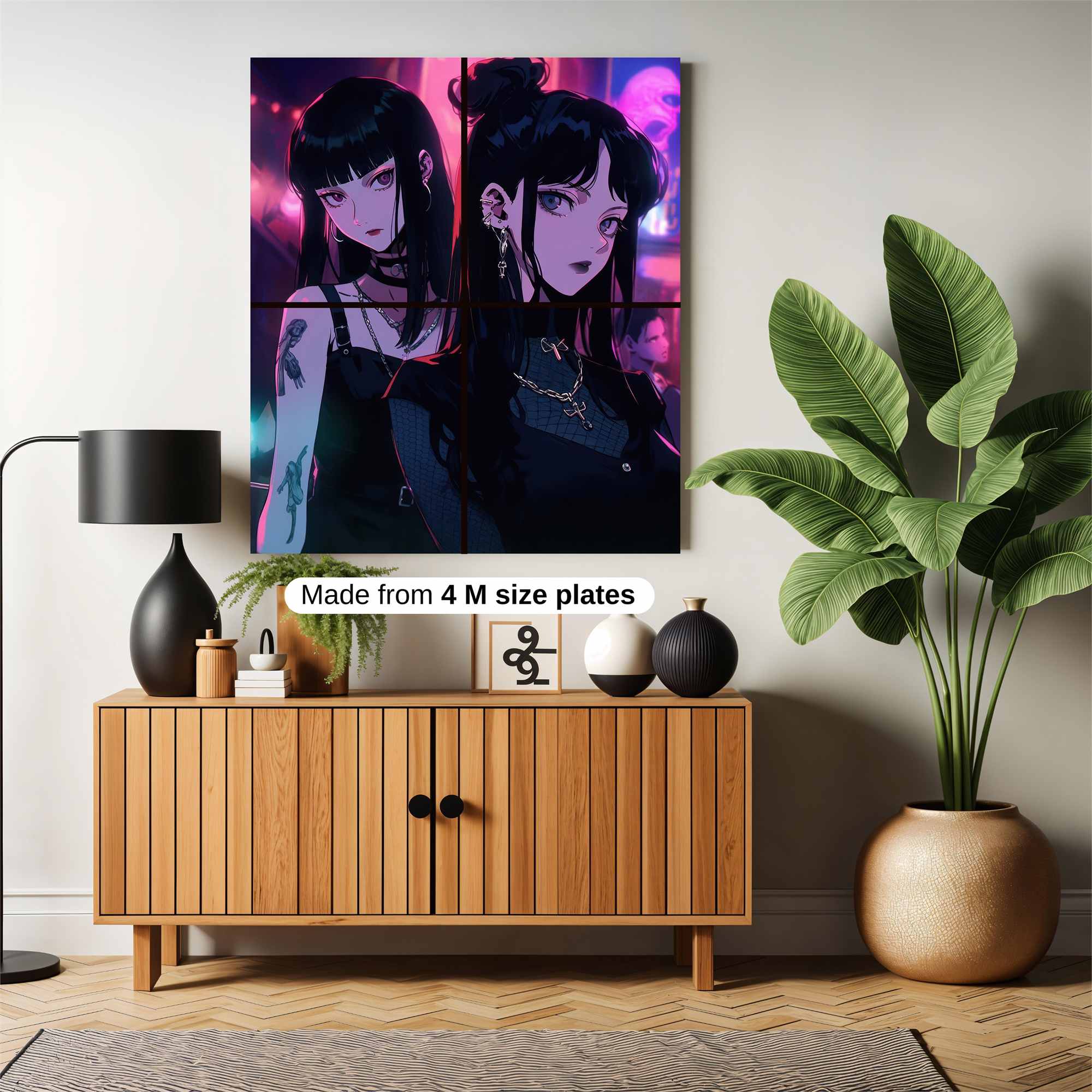 Neon Enigma Safe Wall Magnetic / M