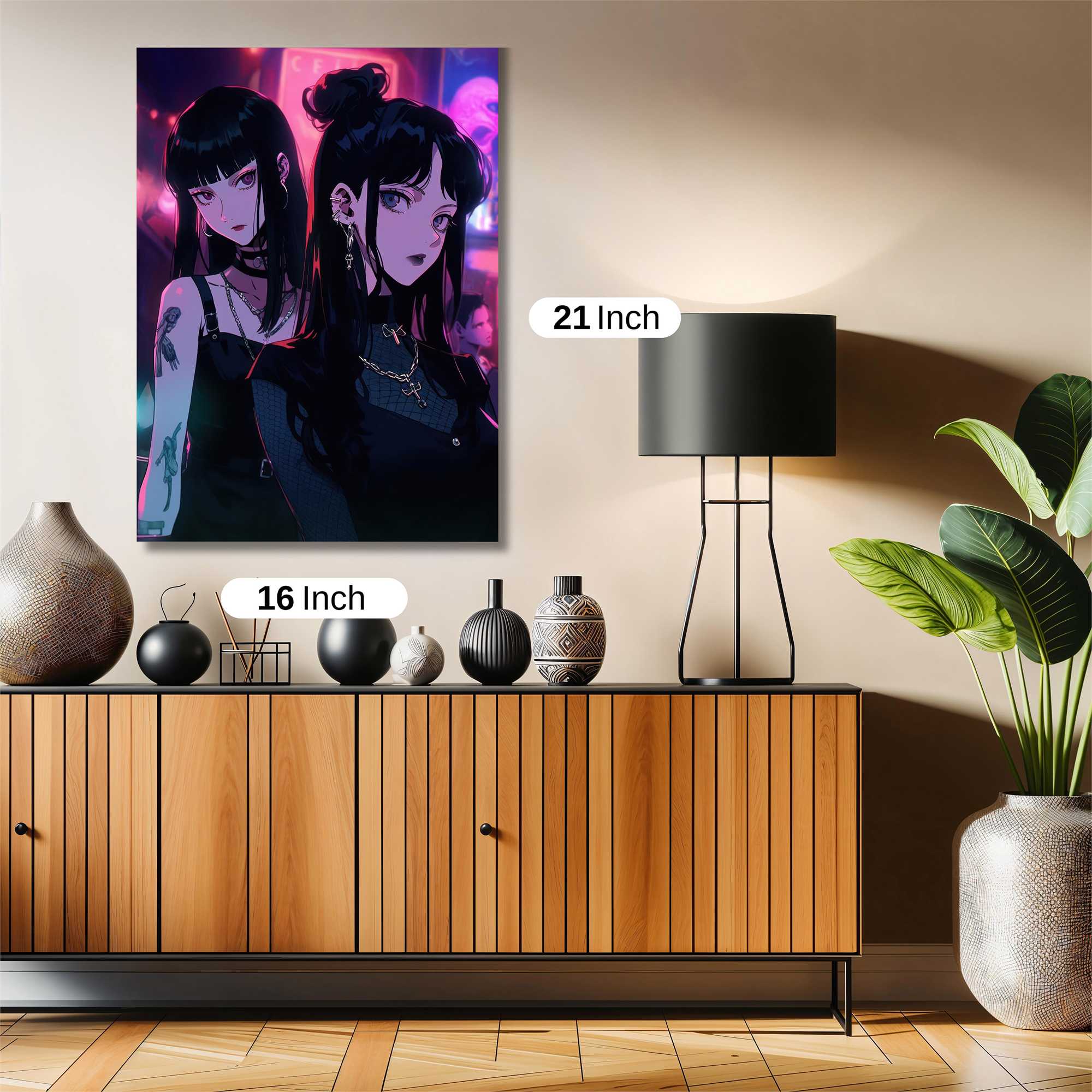 Neon Enigma Safe Wall Magnetic / M