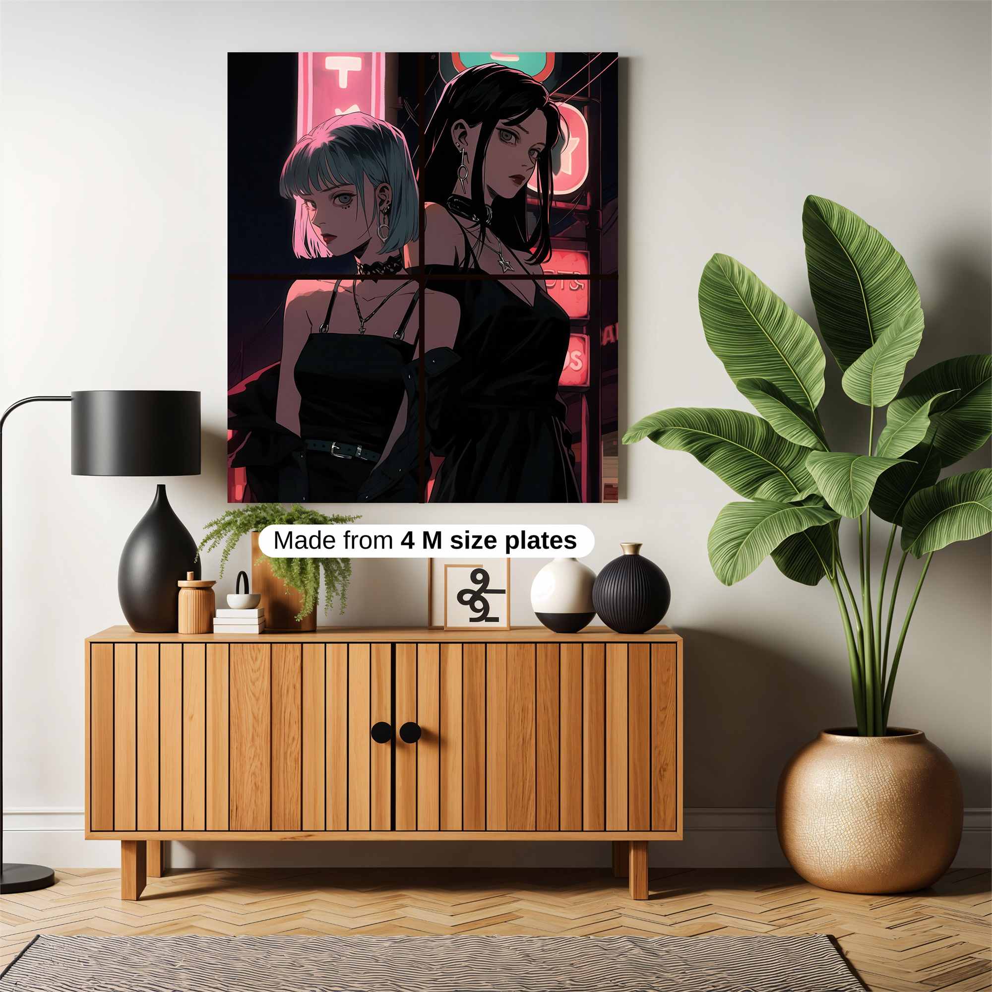 Neon Enigma Safe Wall Magnetic / M