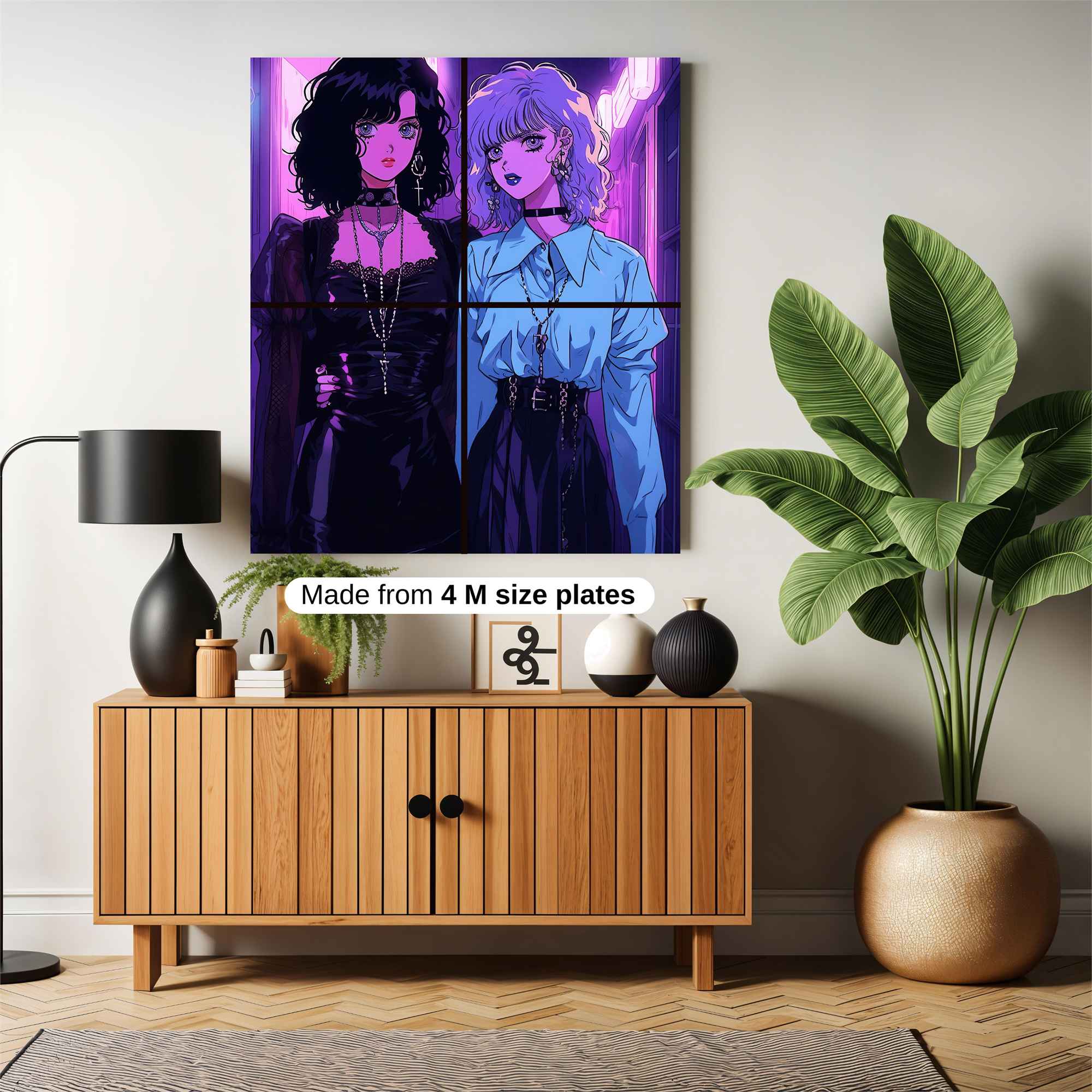 Neon Mystique Safe Wall Magnetic / M