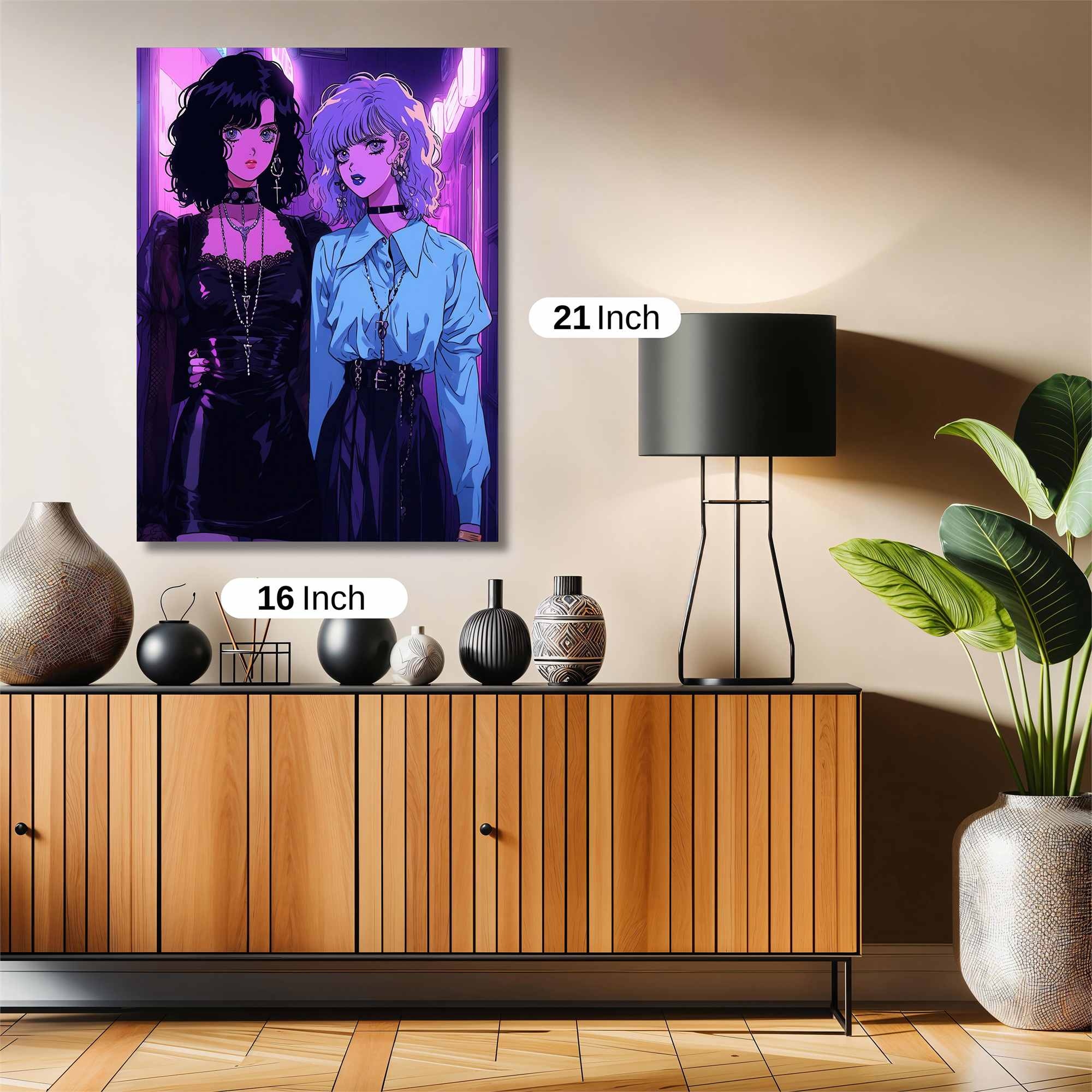 Neon Mystique Safe Wall Magnetic / M