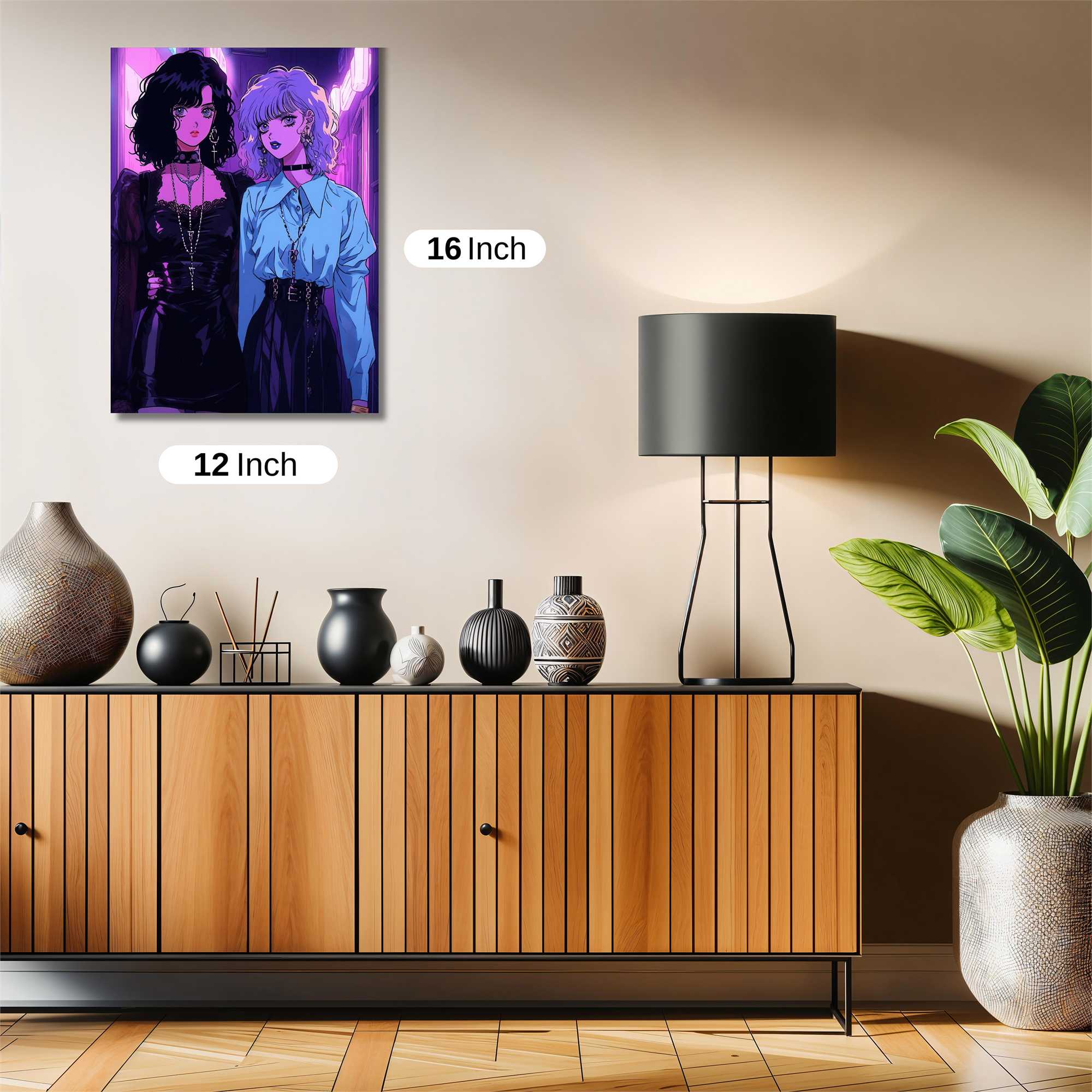 Neon Mystique Safe Wall Magnetic / M