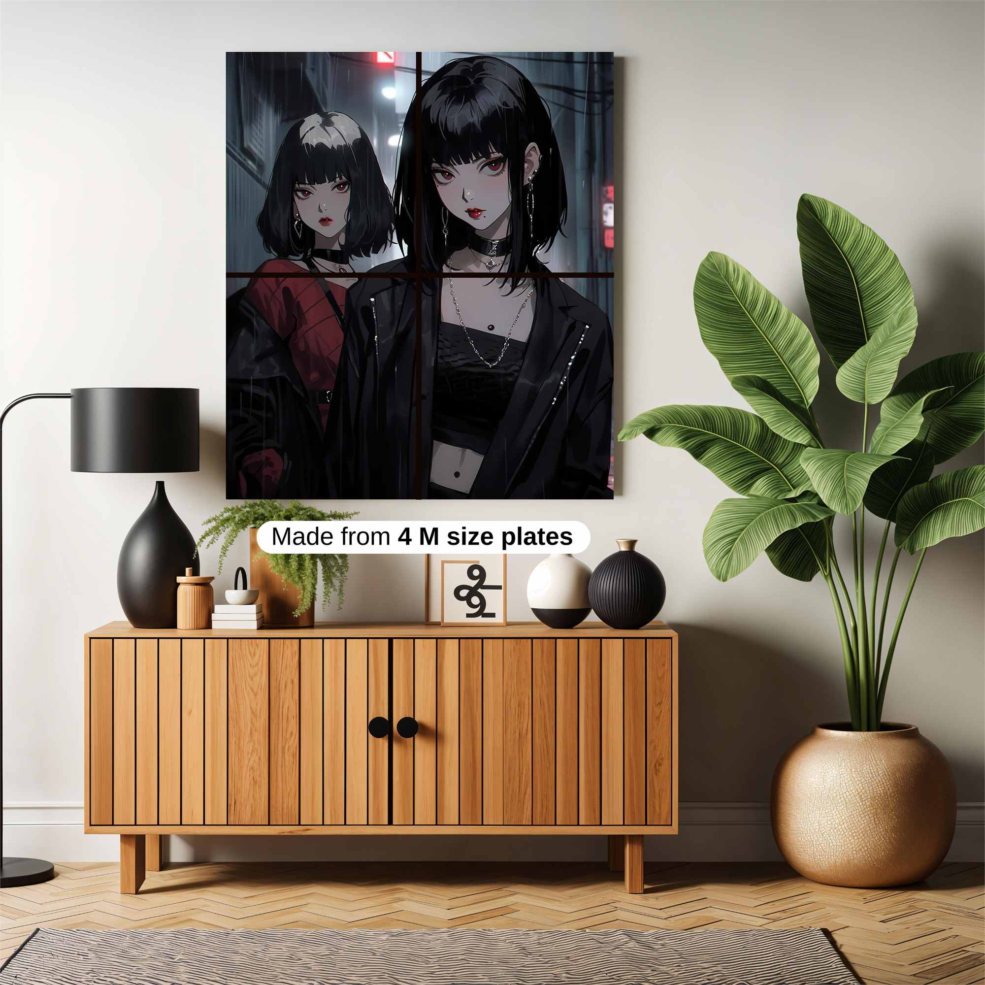 Neon Rebellion Safe Wall Magnetic / M