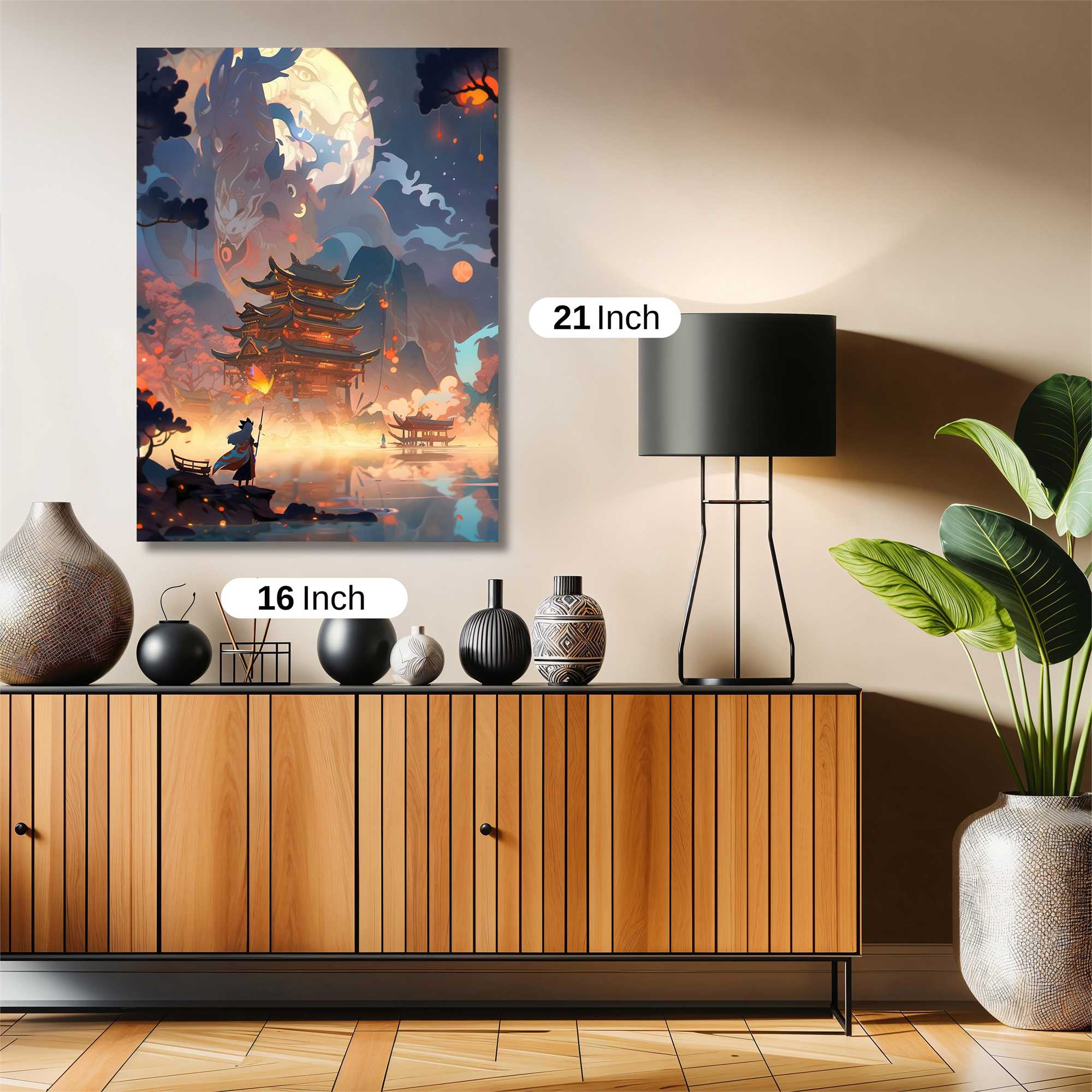 Moonlit Serenity Safe Wall Magnetic / M