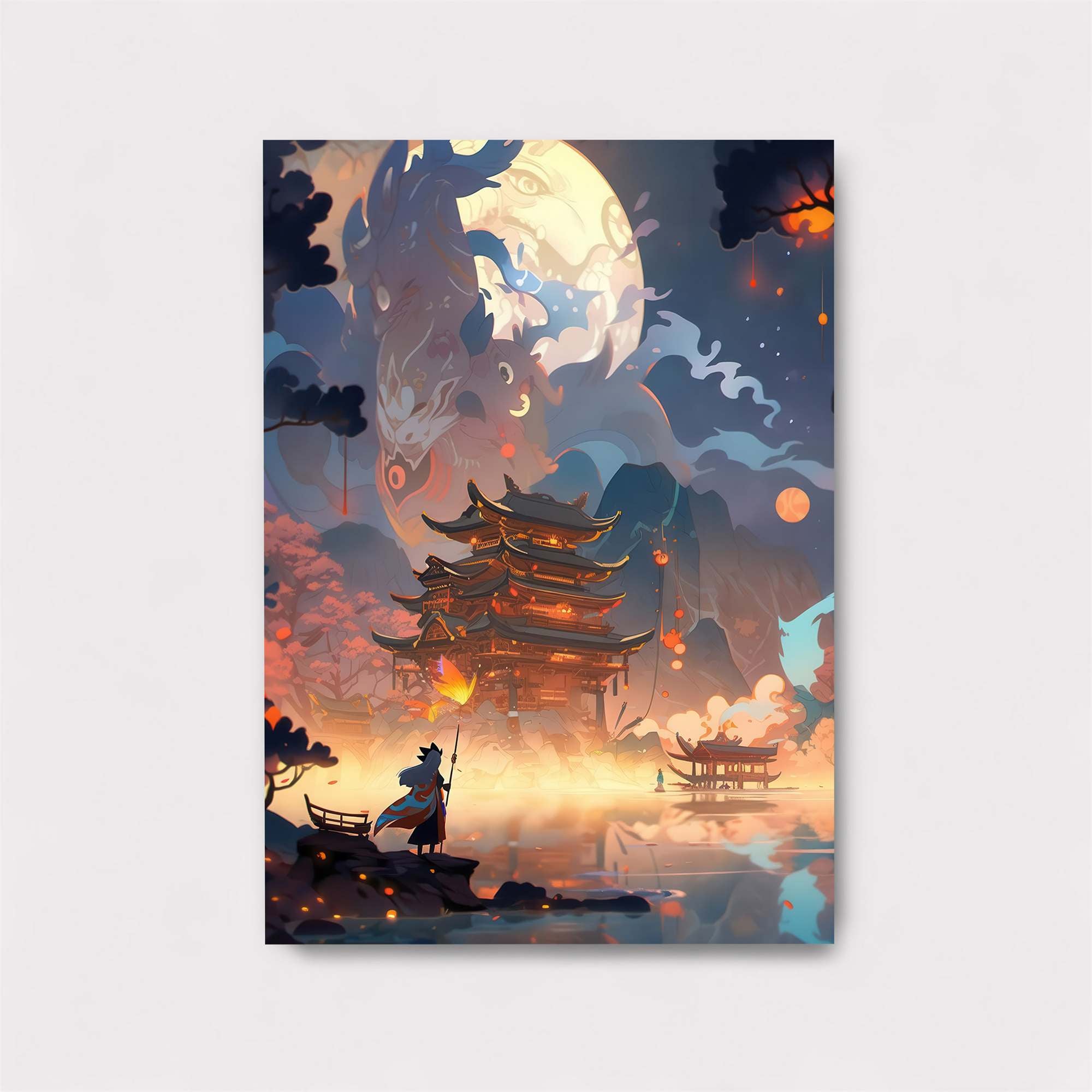 Moonlit Serenity Safe Wall Magnetic / M