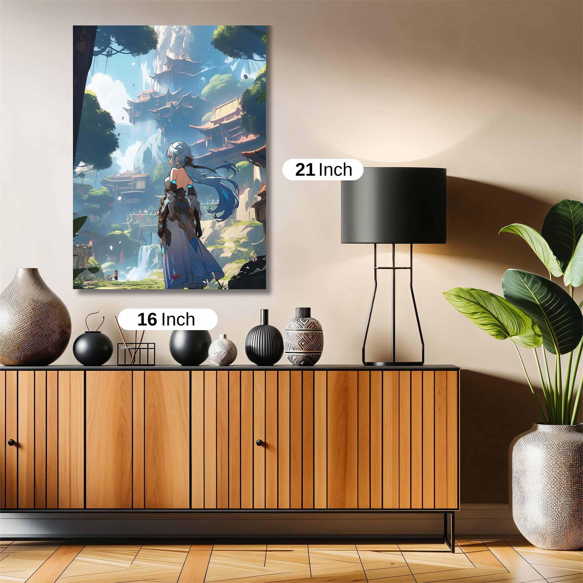 Genshin Tranquil Safe Wall Magnetic / M