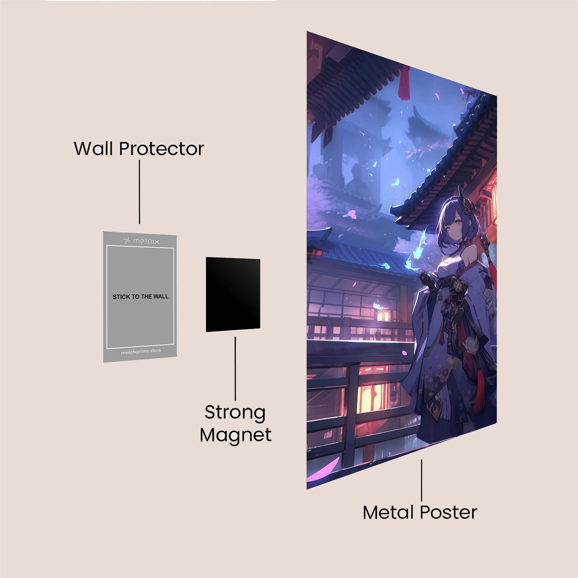 Raiden Serenity Safe Wall Magnetic / M