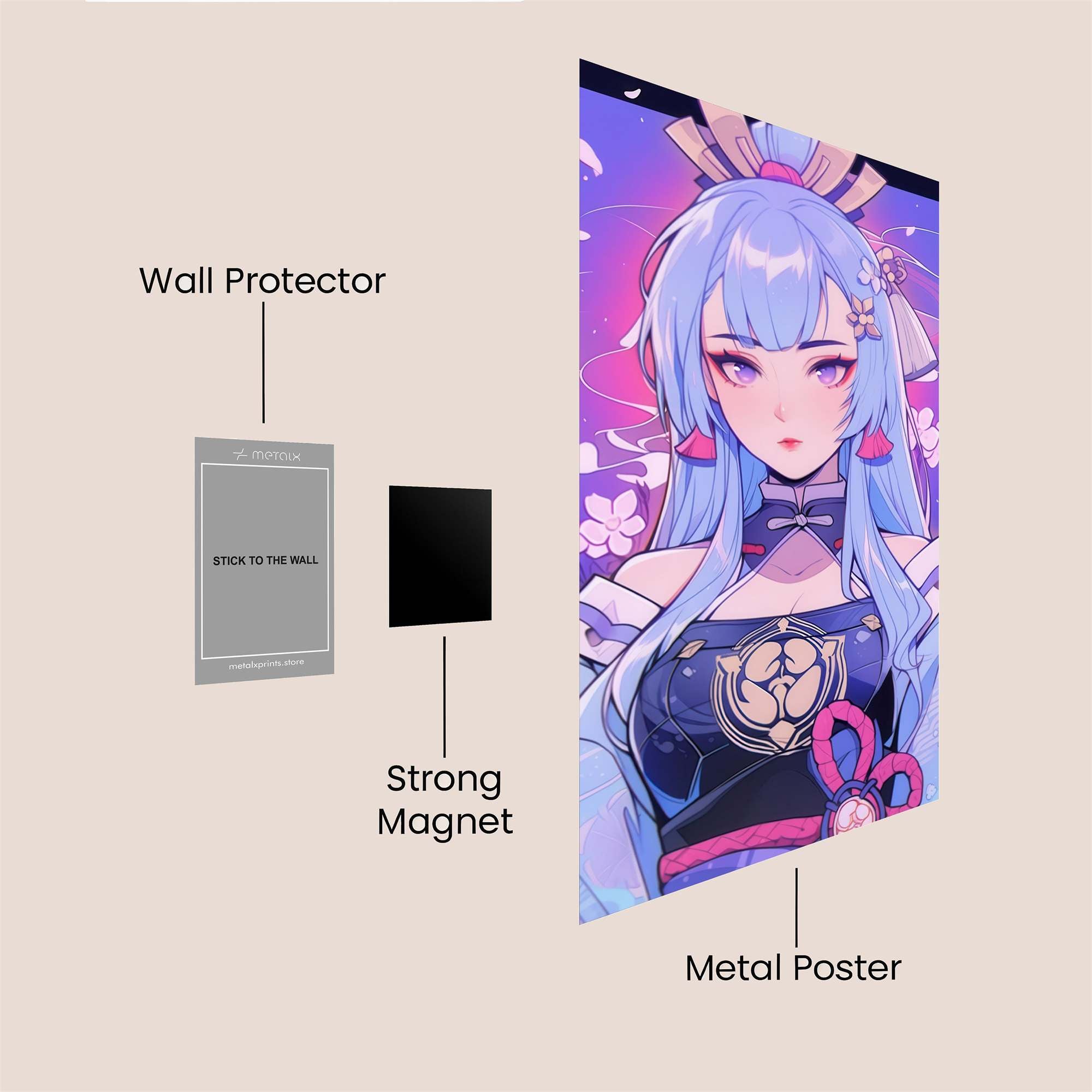 Raiden Serene Safe Wall Magnetic / M