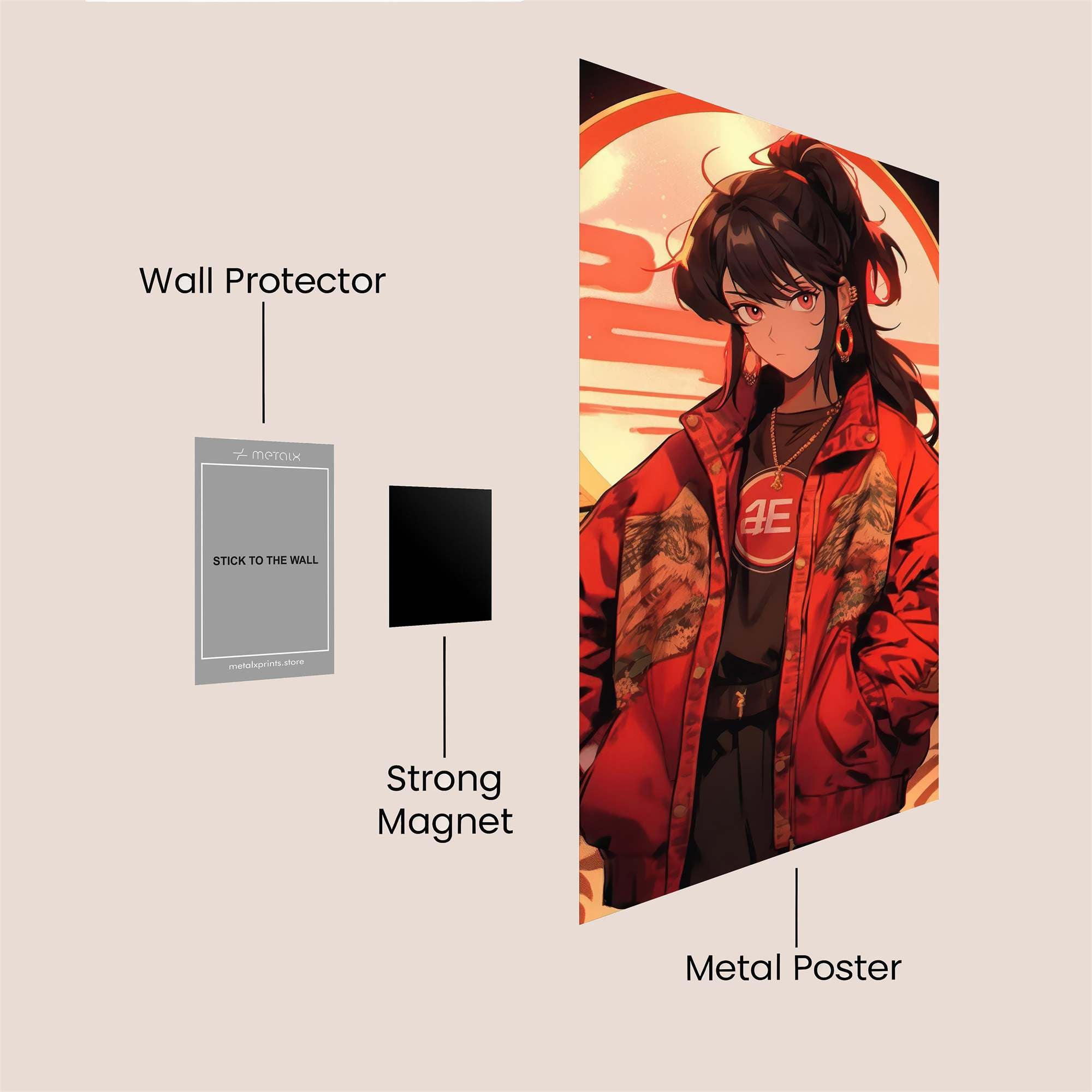 Sunset Swagger Safe Wall Magnetic / M