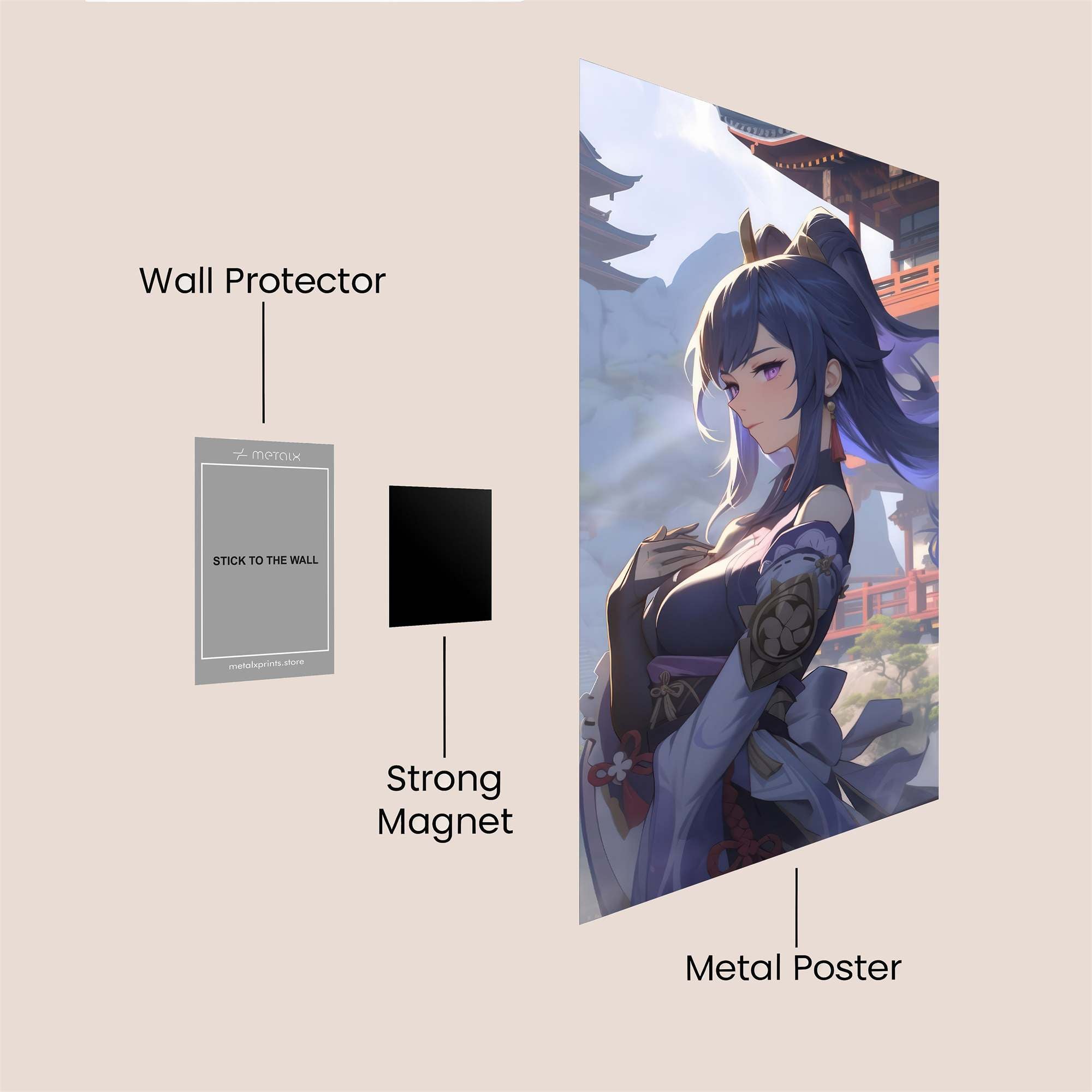 Raiden Serene Safe Wall Magnetic / M