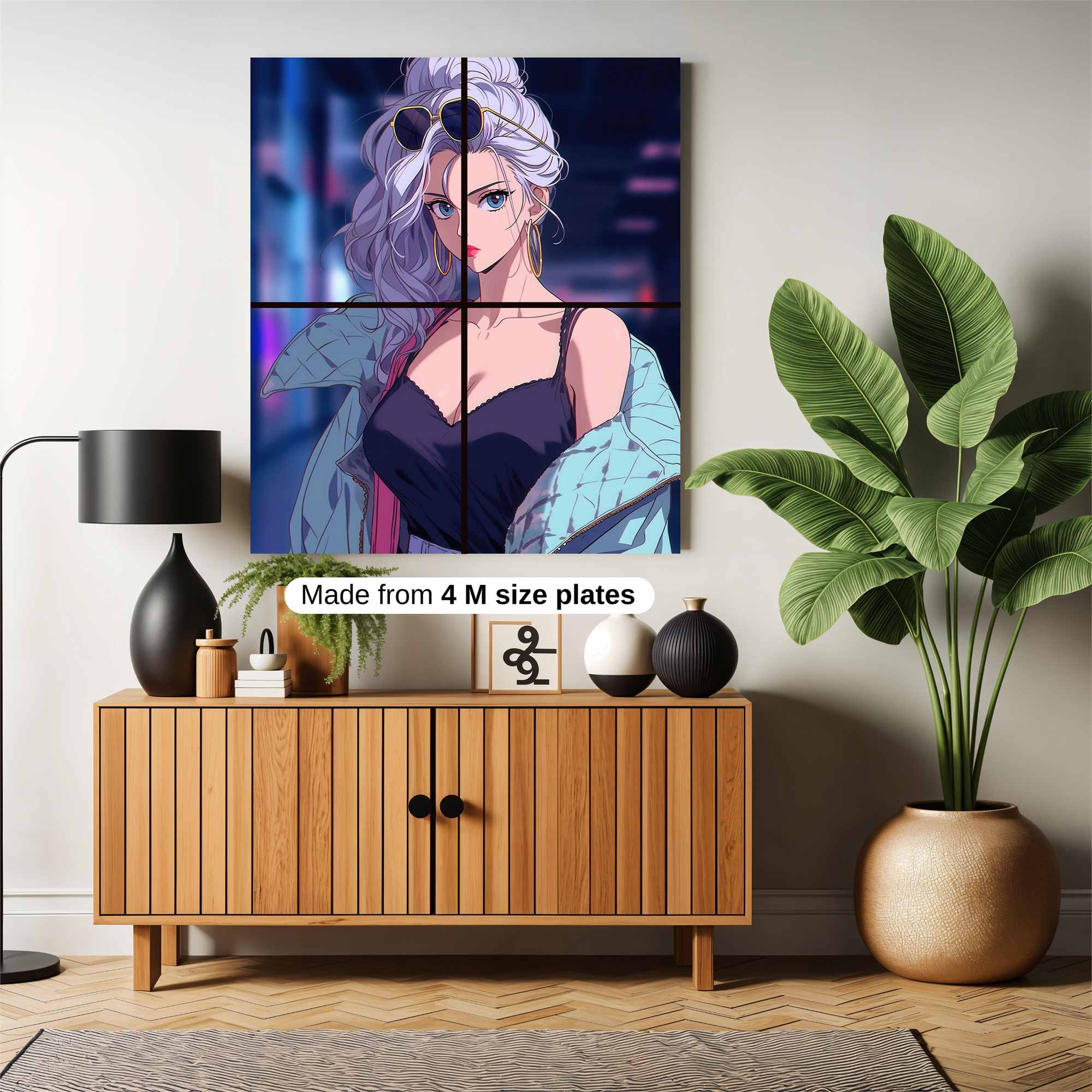 Lavender Vibe Safe Wall Magnetic / M