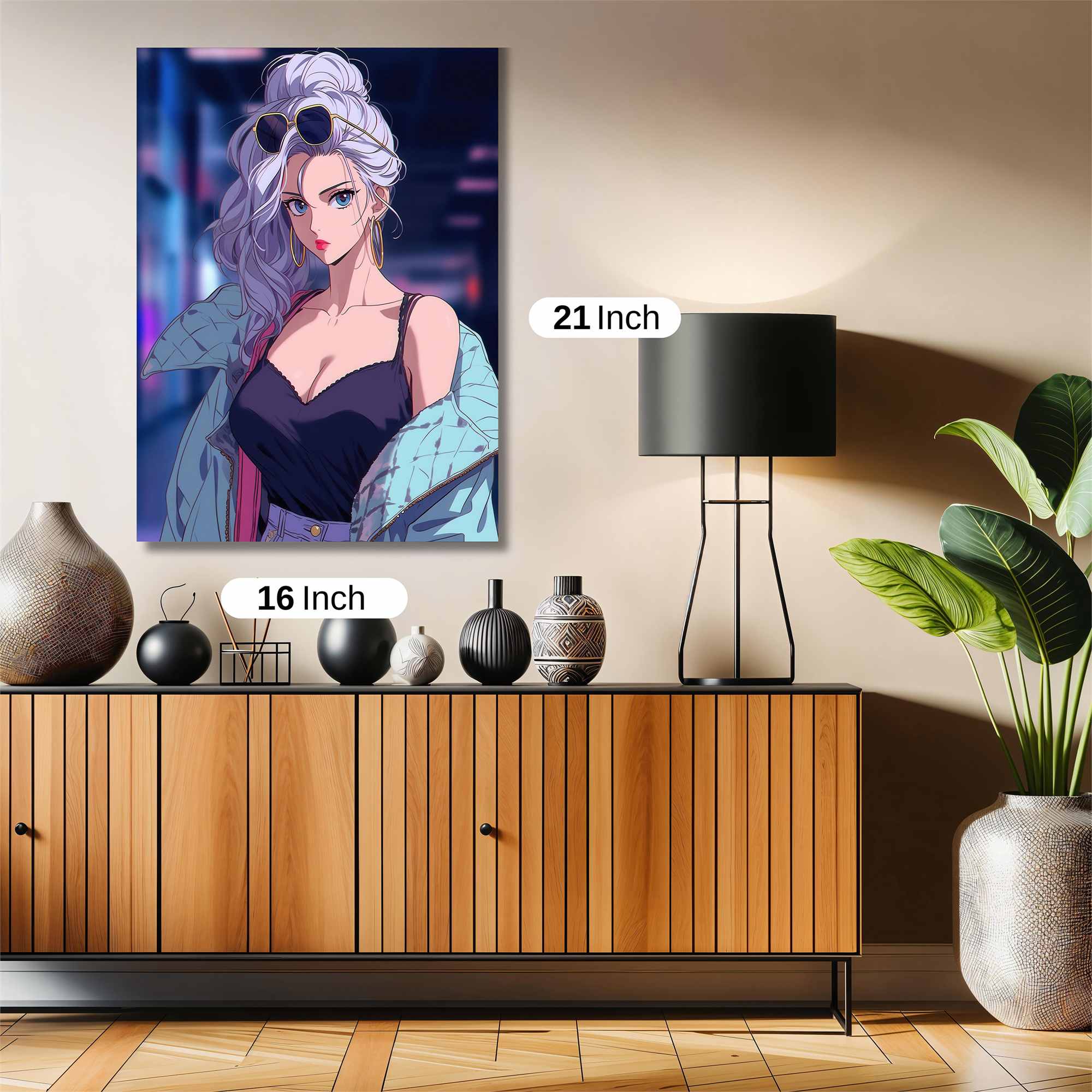 Lavender Vibe Safe Wall Magnetic / M