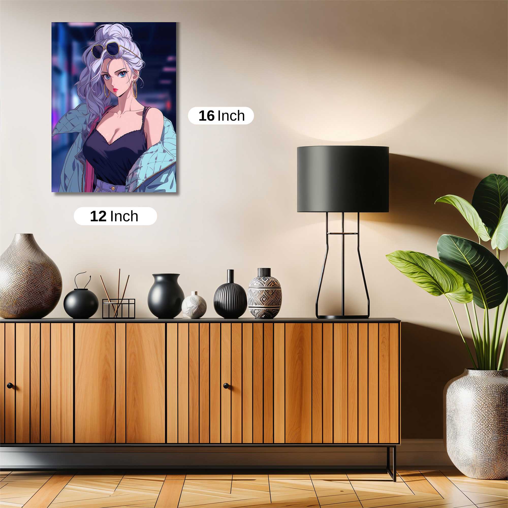 Lavender Vibe Safe Wall Magnetic / M