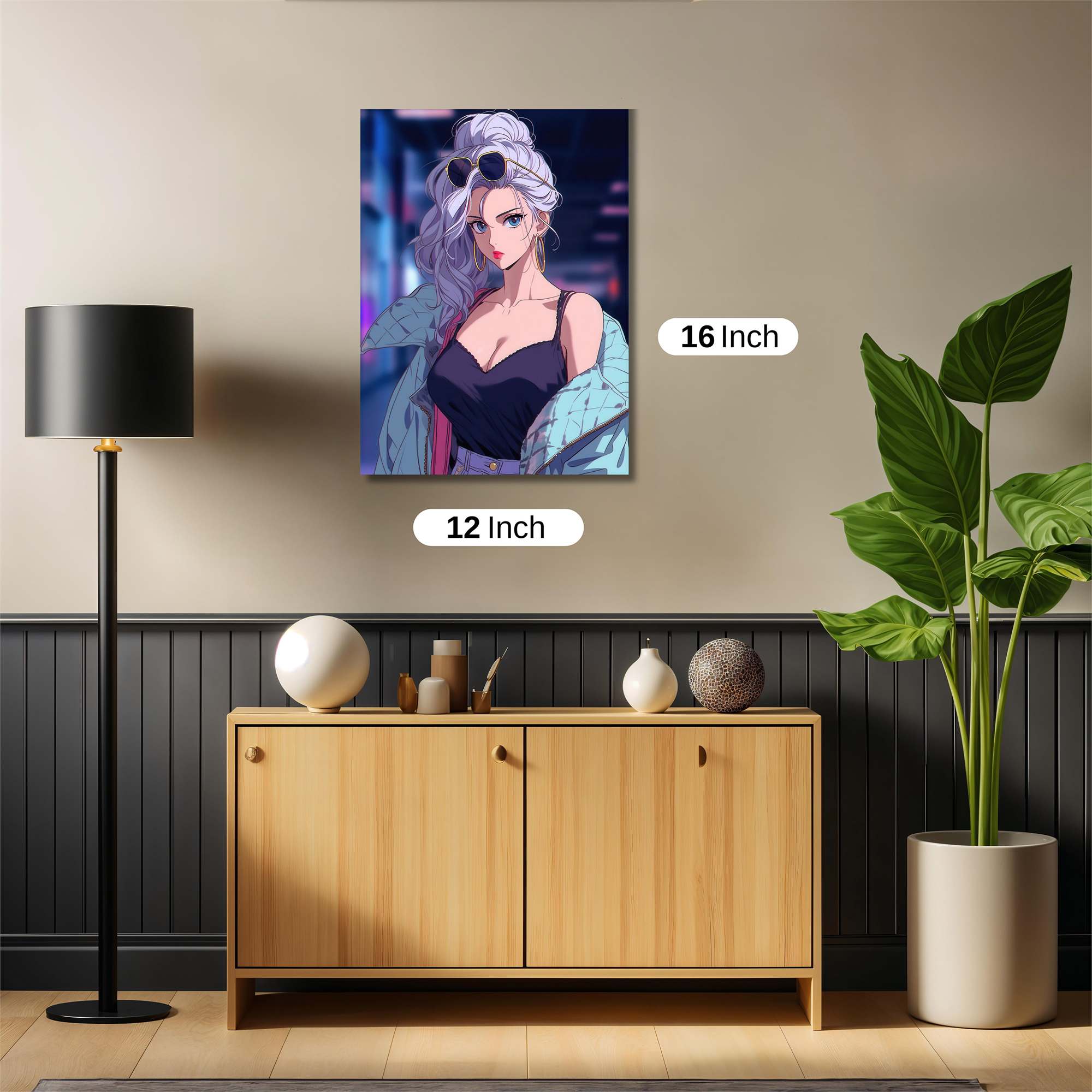 Lavender Vibe Safe Wall Magnetic / M