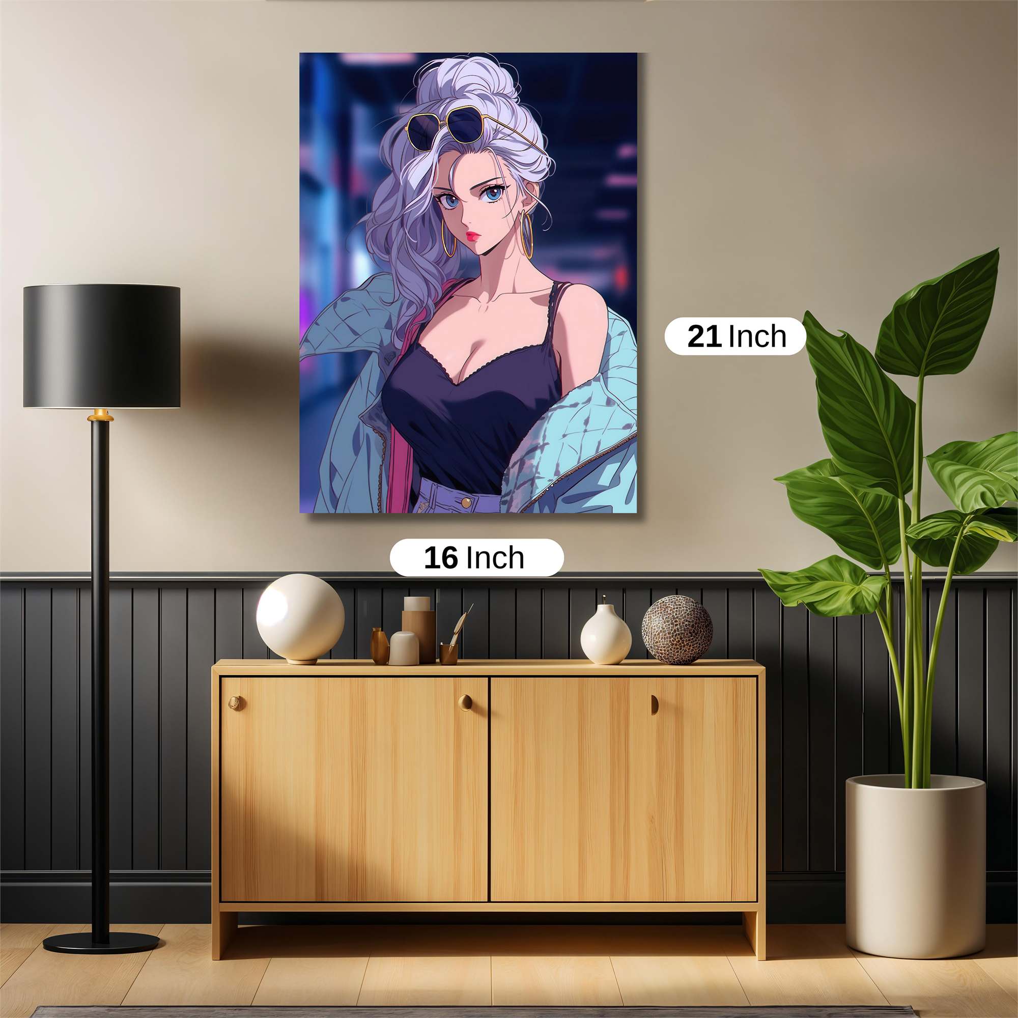 Lavender Vibe Safe Wall Magnetic / M