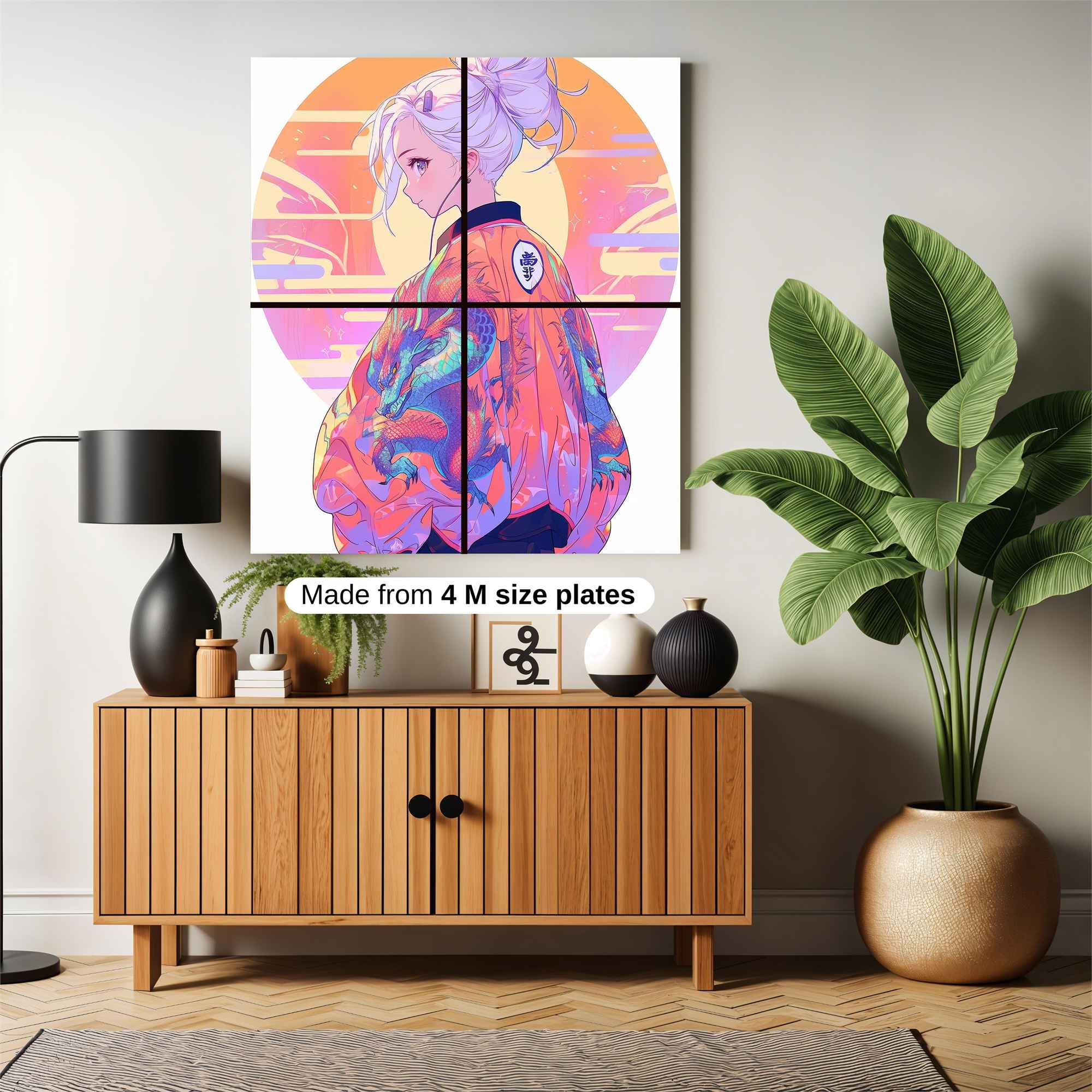 Sunset Serenity Safe Wall Magnetic / M